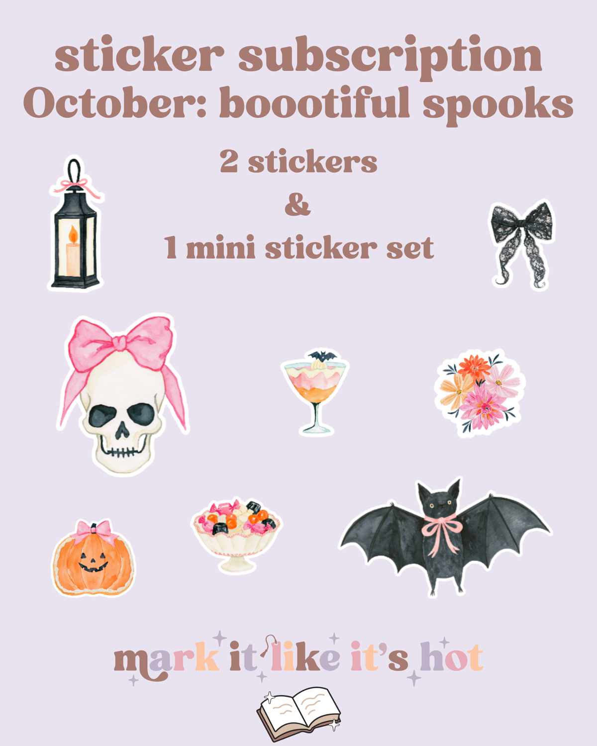 Monthly Sticker Club :)