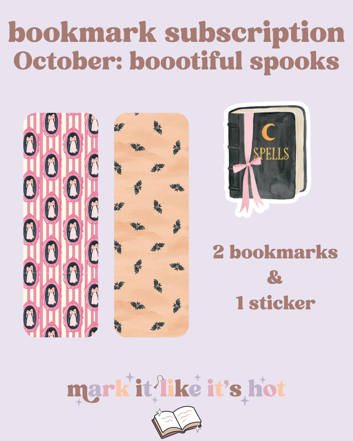 Monthly Bookmark Club :)