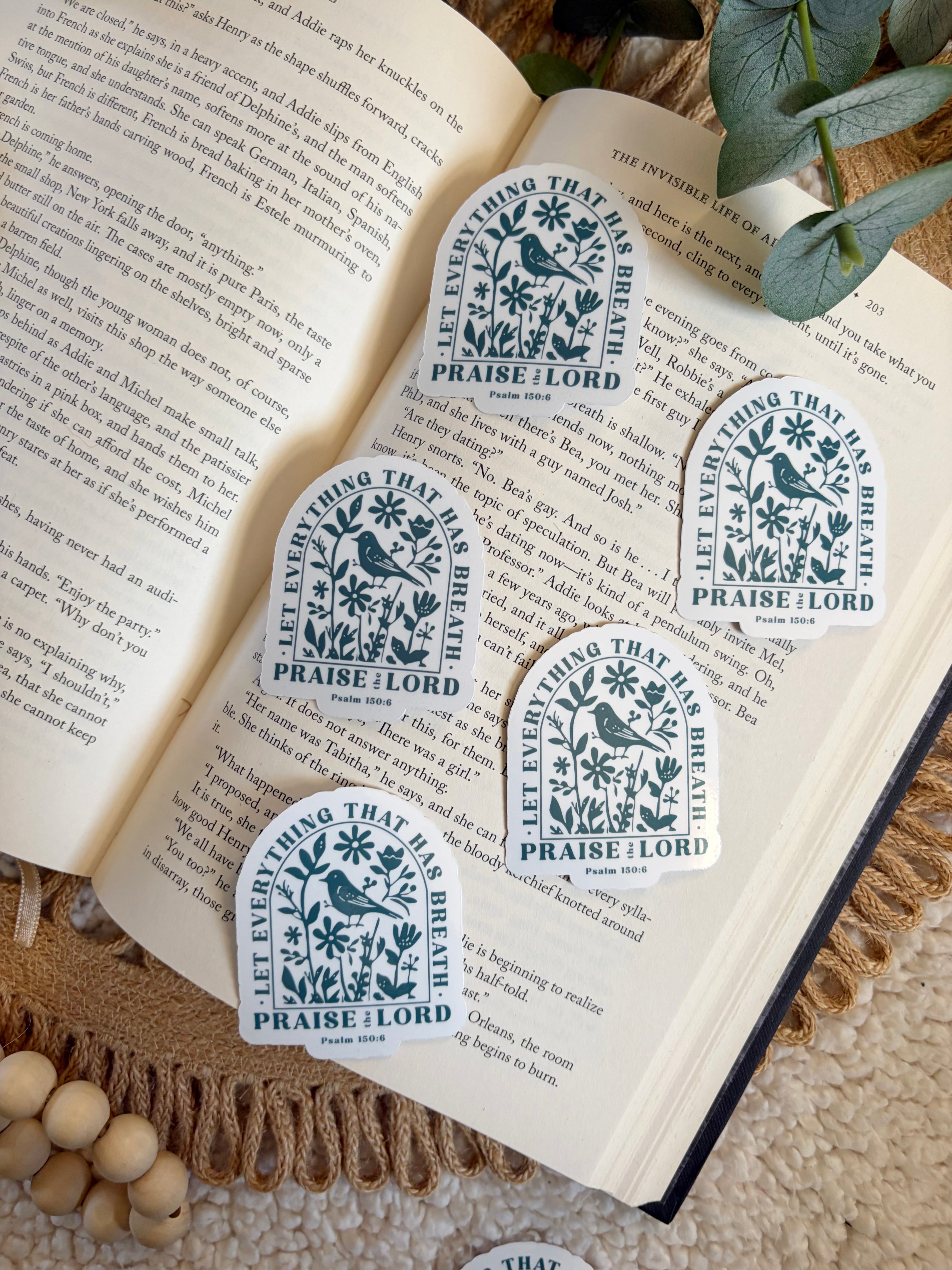 let everything that has breath sticker