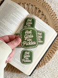 hot girls eat pickles sticker