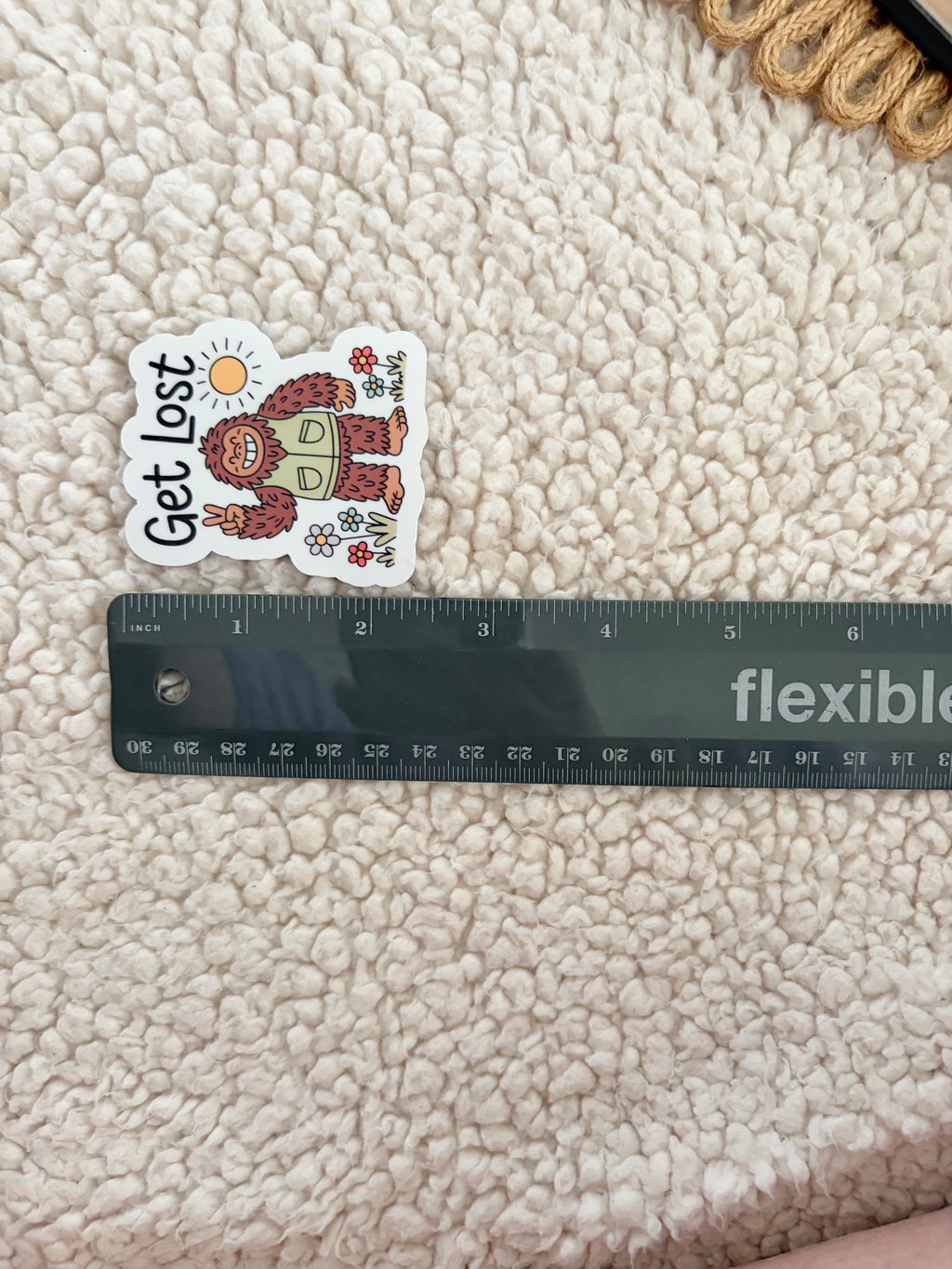 get lost sticker