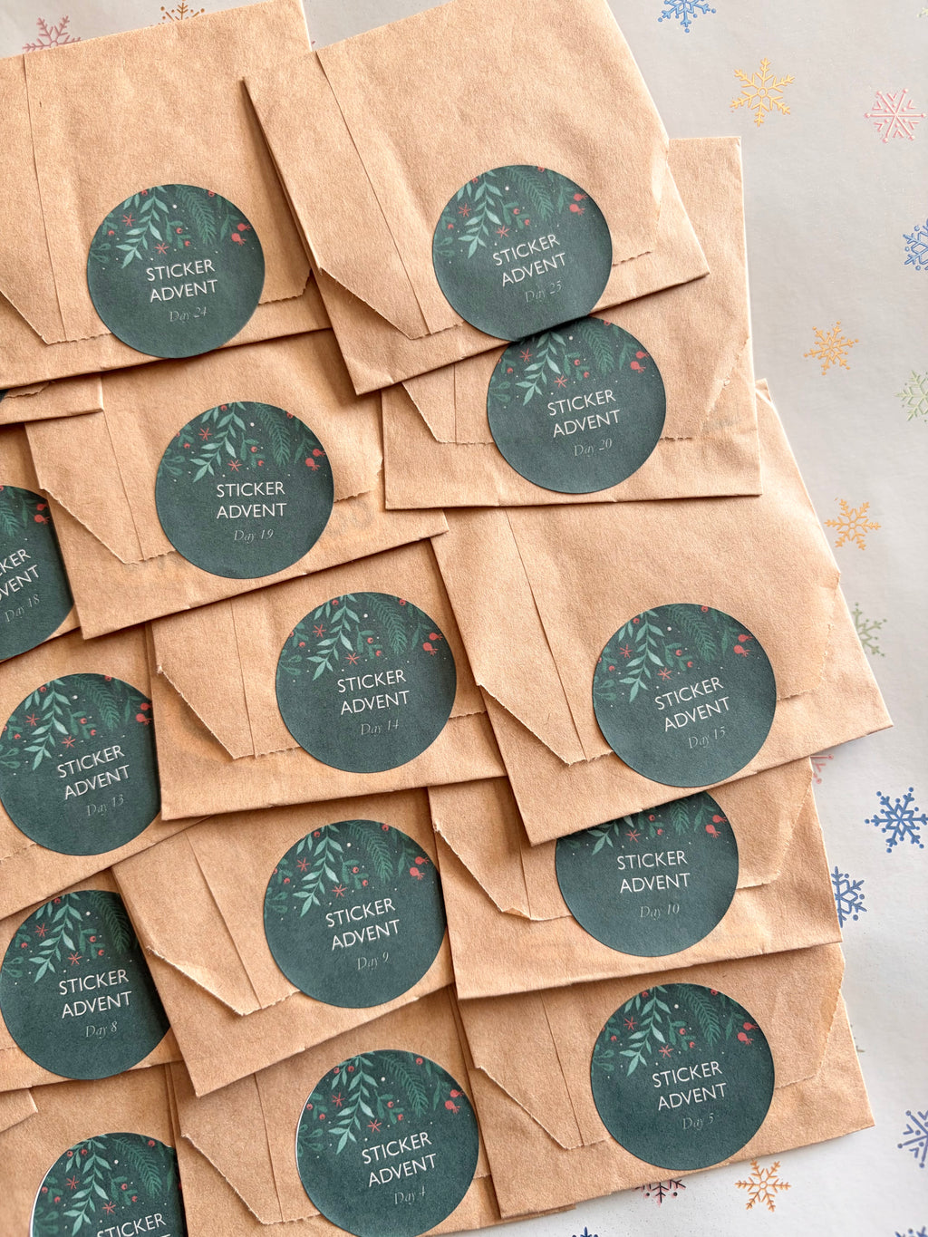Sticker Advent Calendar