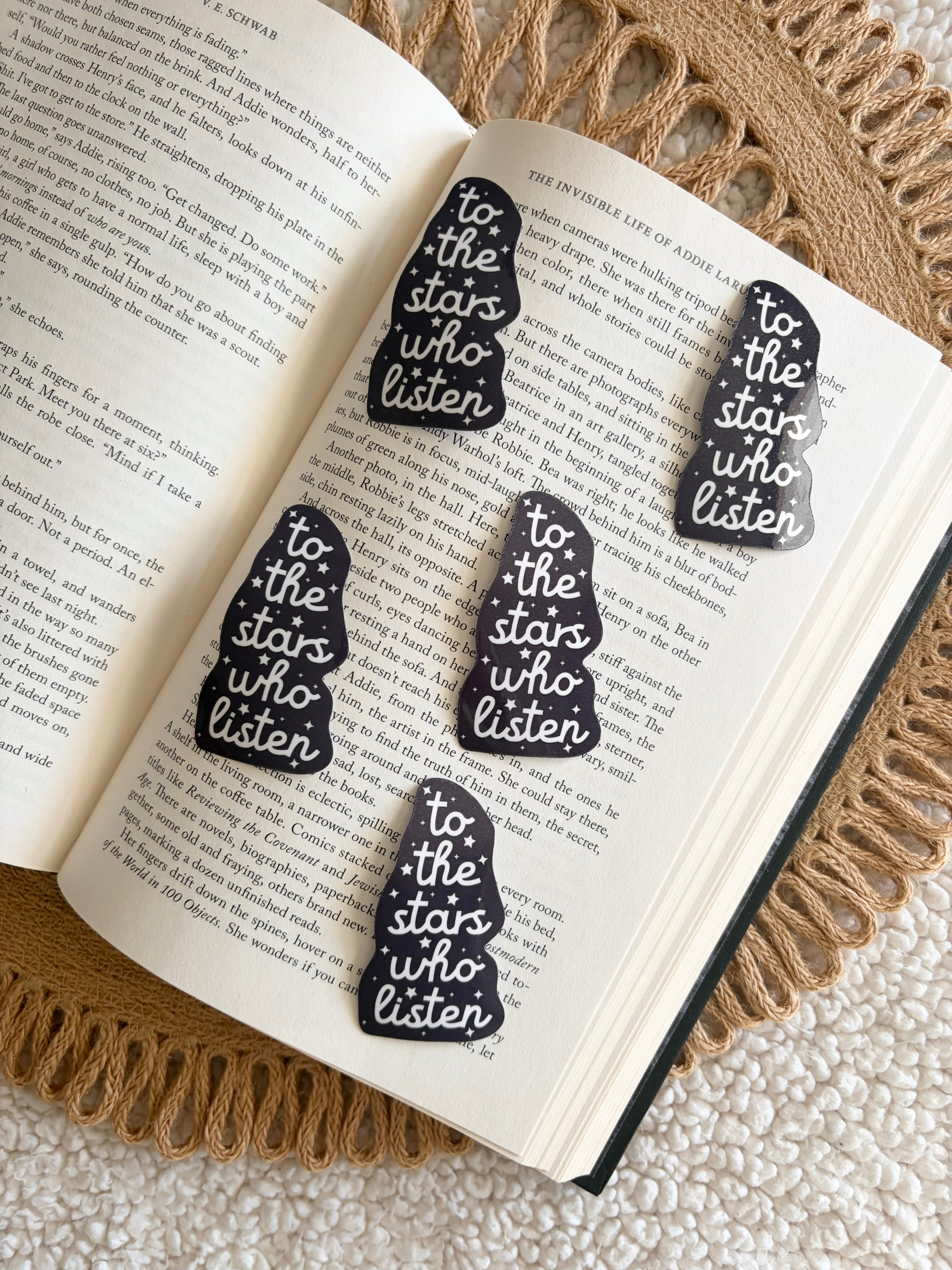 to the stars who listen sticker