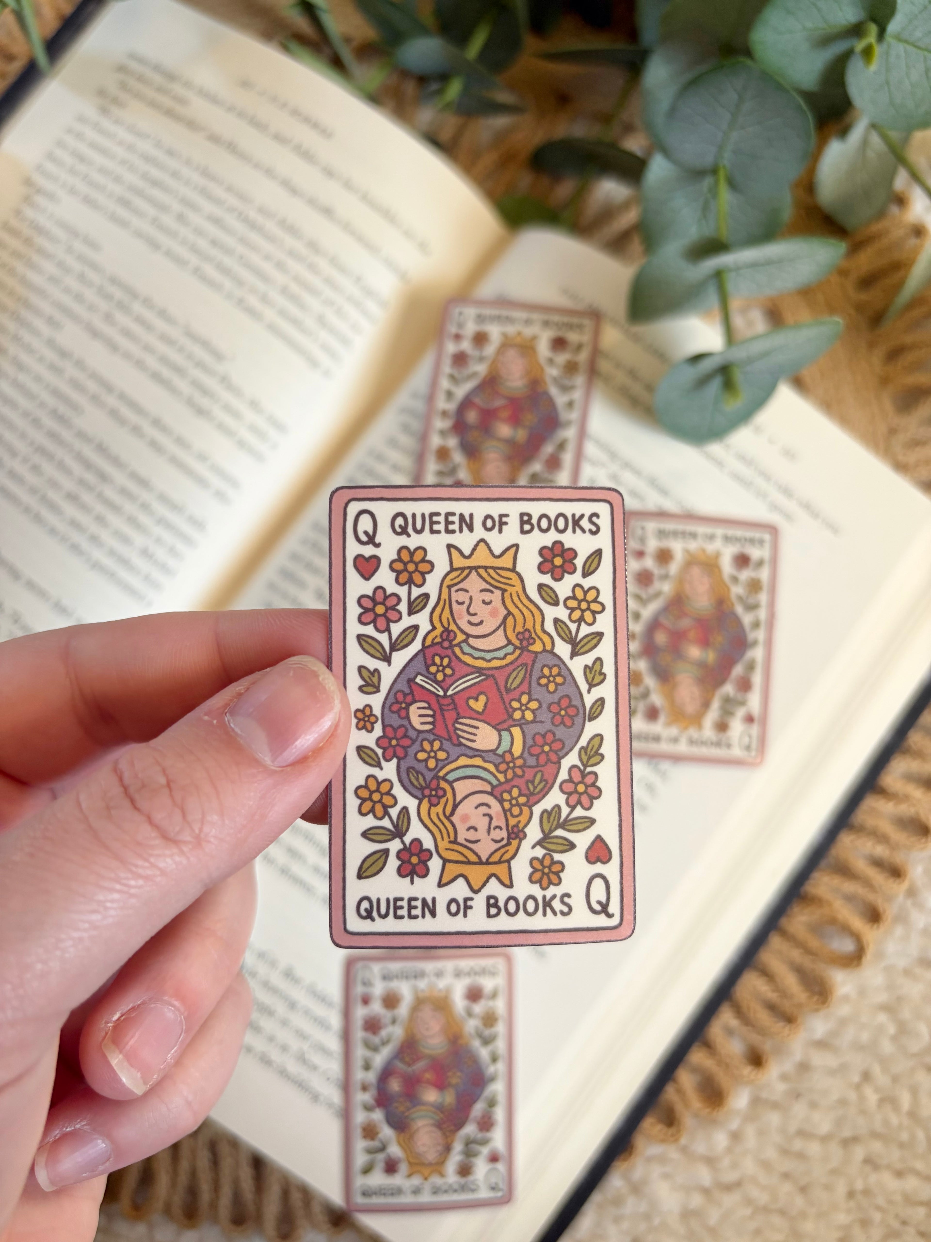 queen of books sticker