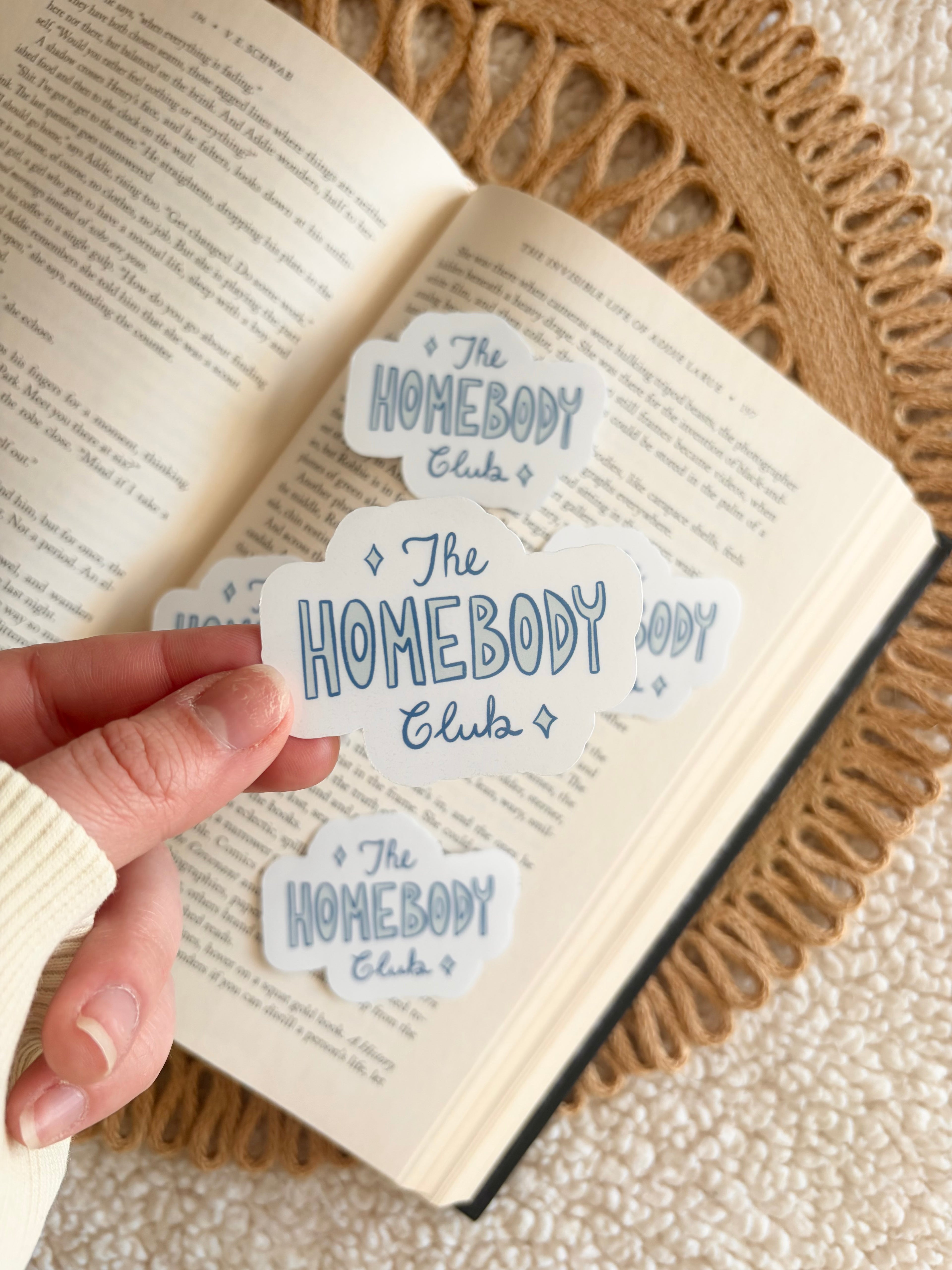 homebody club sticker