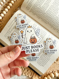 just books please sticker
