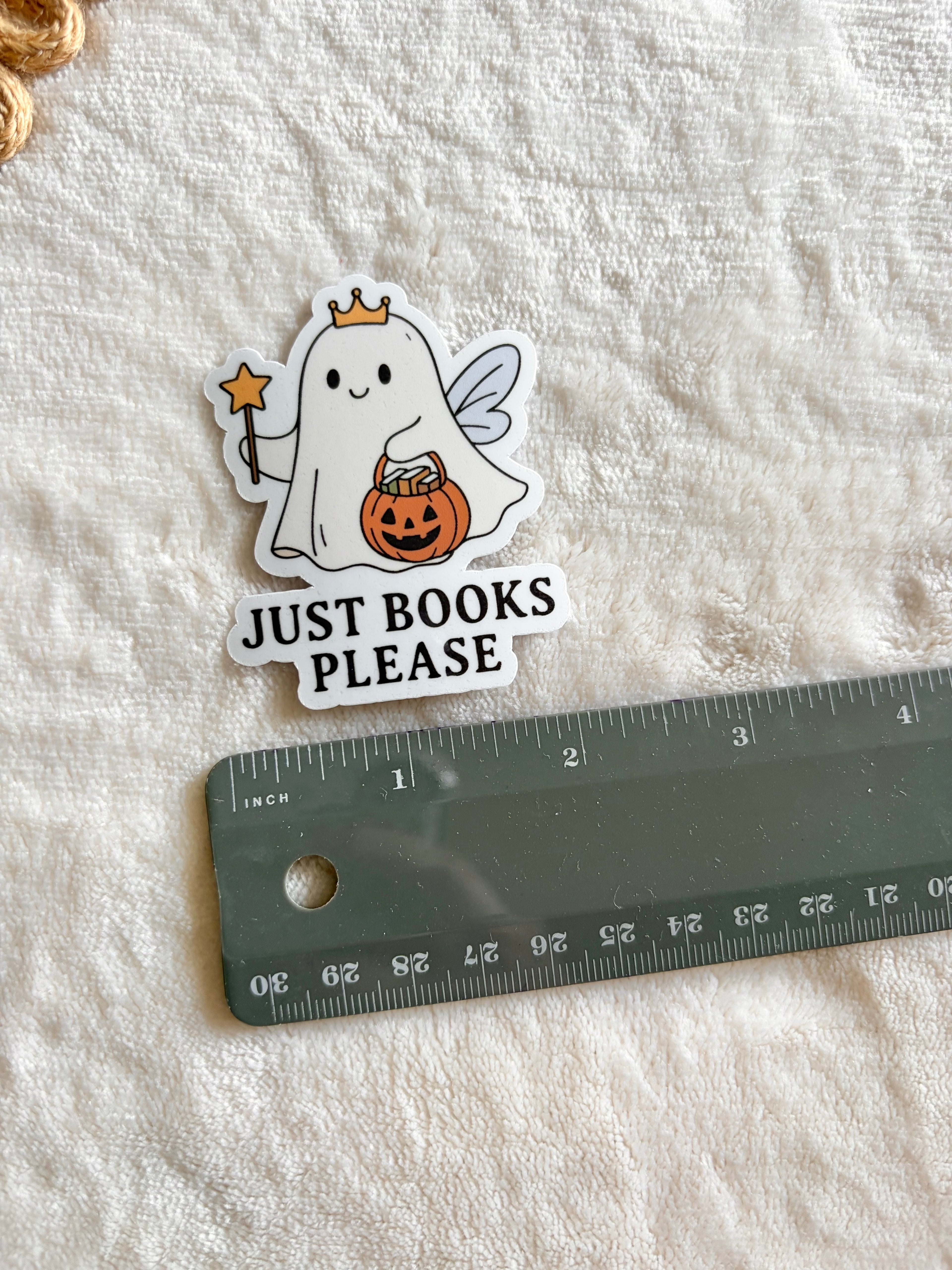 just books please sticker