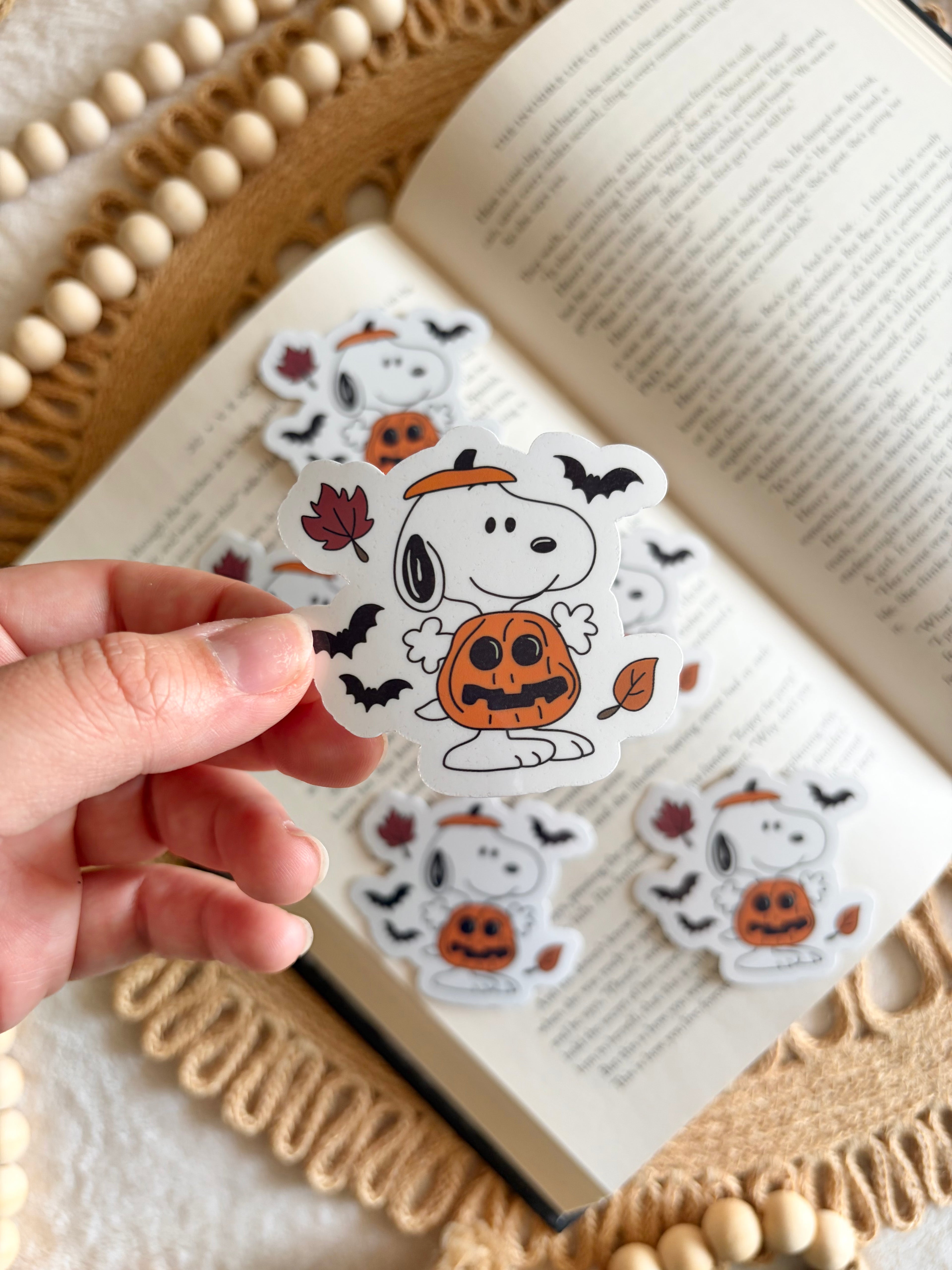 halloween dog sticker