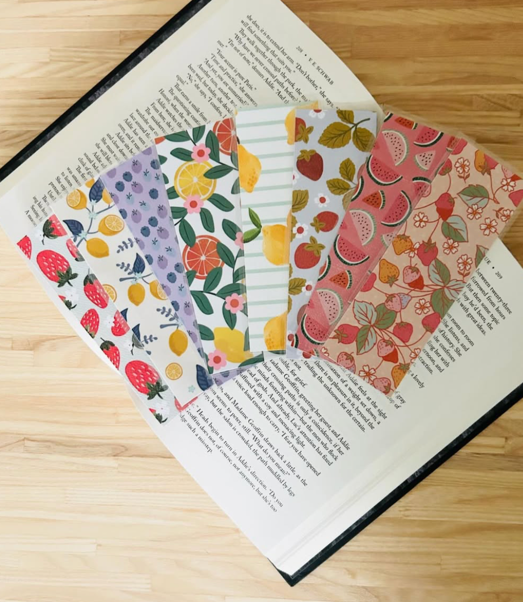 mystery bookmark and sticker bundles!