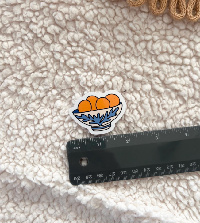 6 mini Mediterranean summer sticker pack