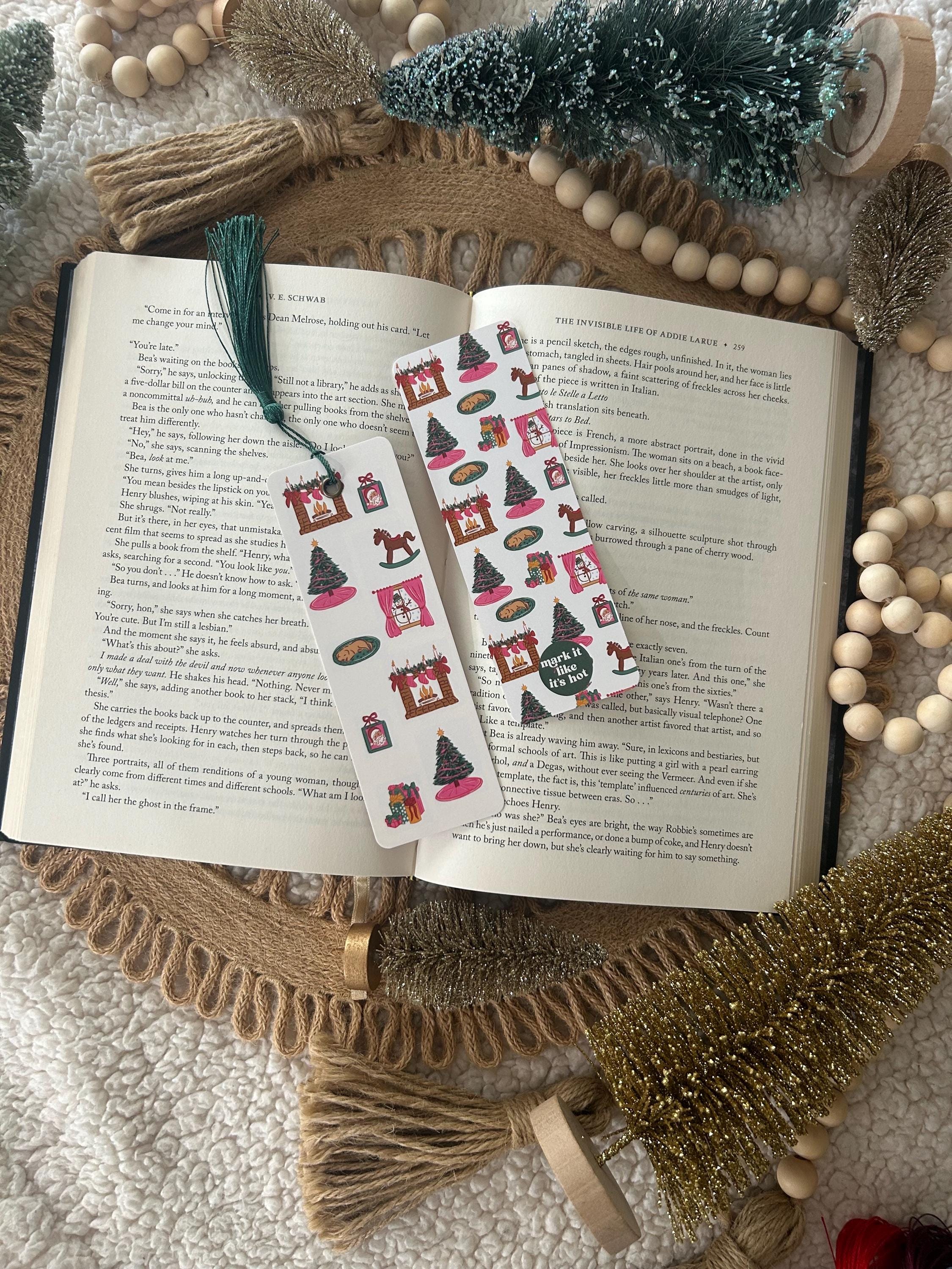 the night before Christmas bookmark