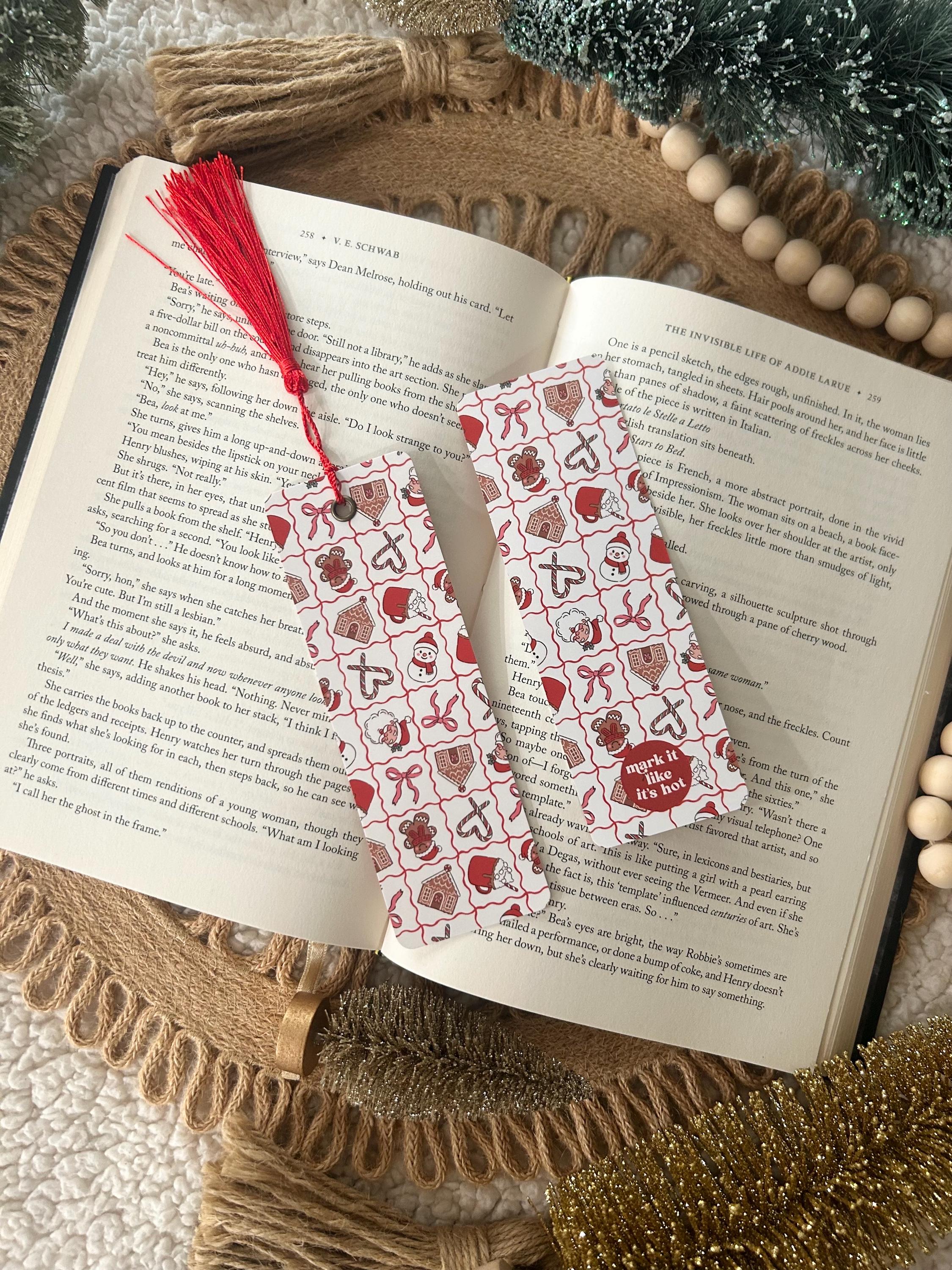 holiday treats bookmark