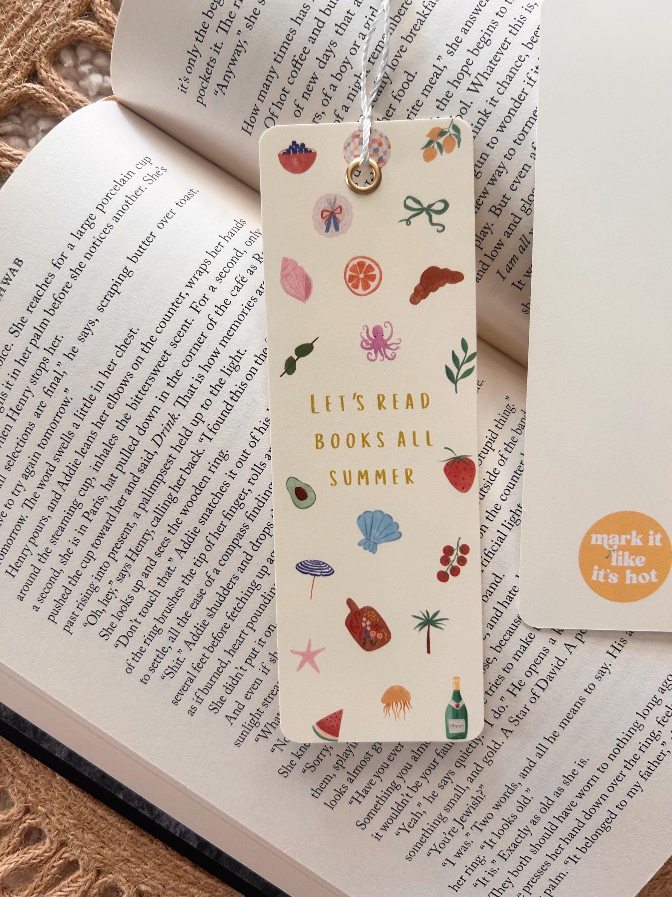let's read books all summer bookmark