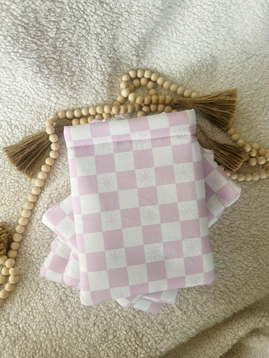 lavender snow book & kindle sleeve