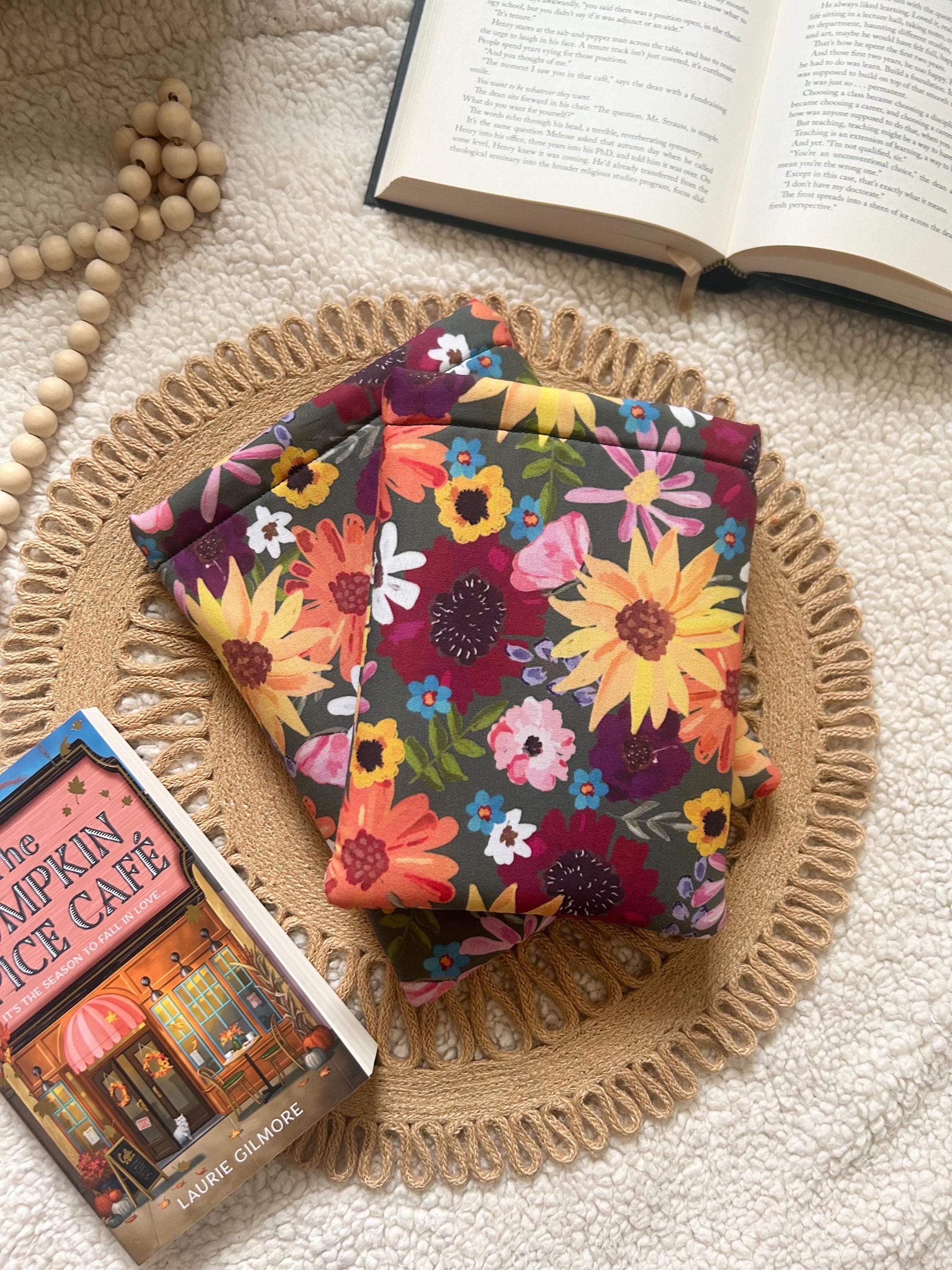fall wildflower book & kindle sleeve