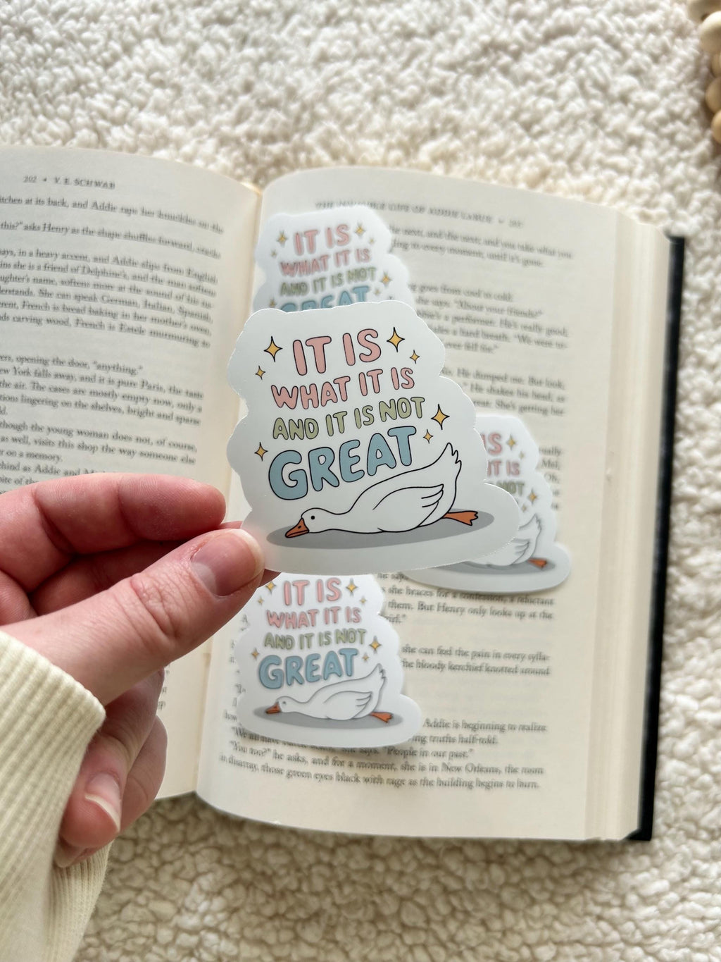 it is what it is sticker