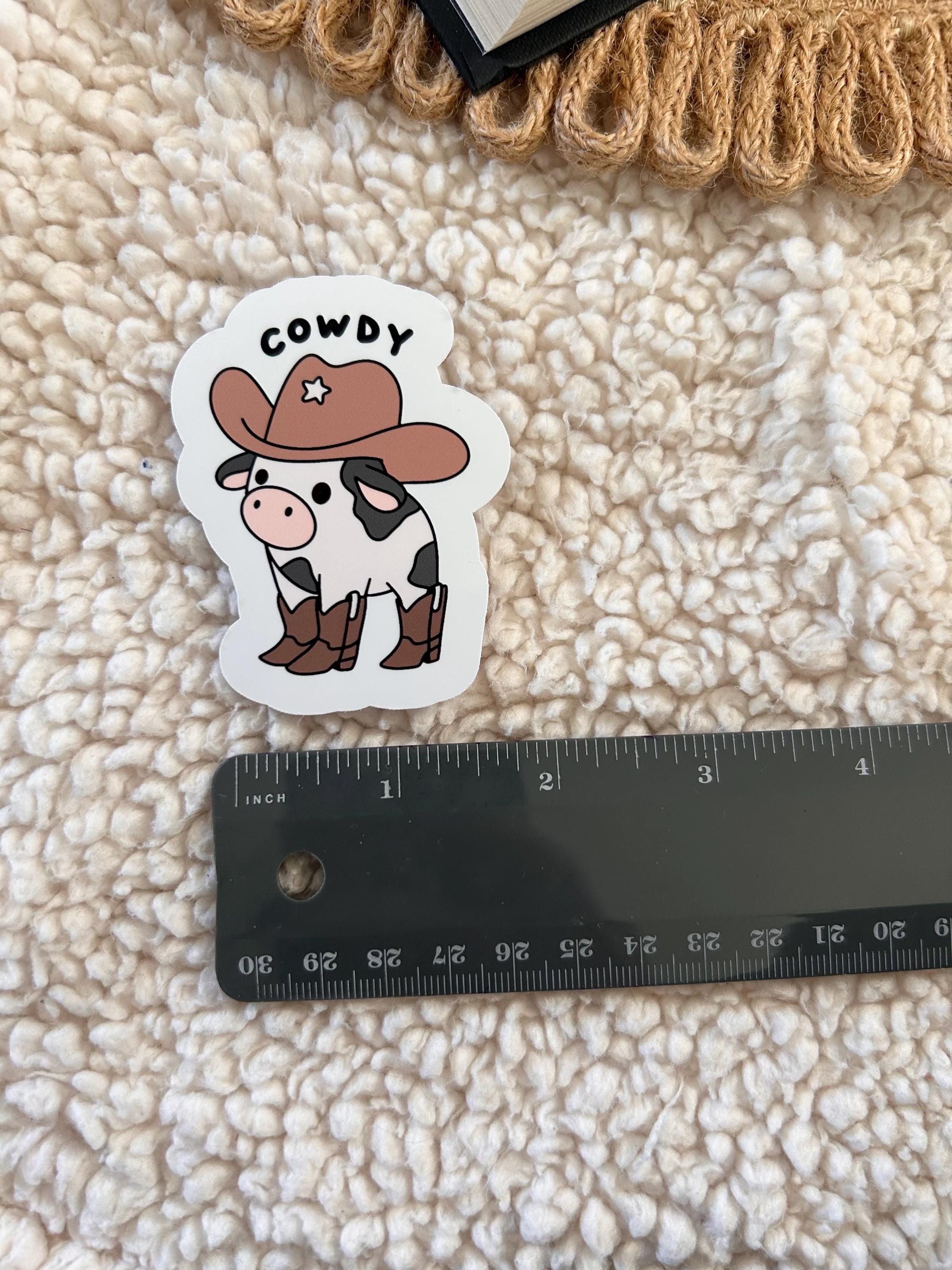cowdy sticker