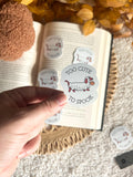 too cute to spook stickers