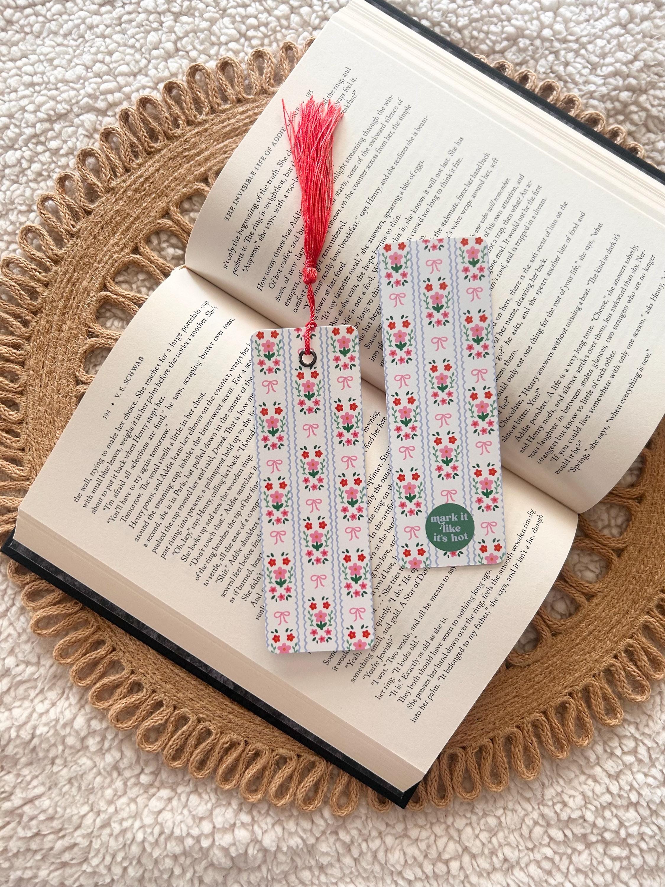 summer wildflowers bookmark