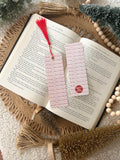 merry Christmas ya filthy animal bookmark