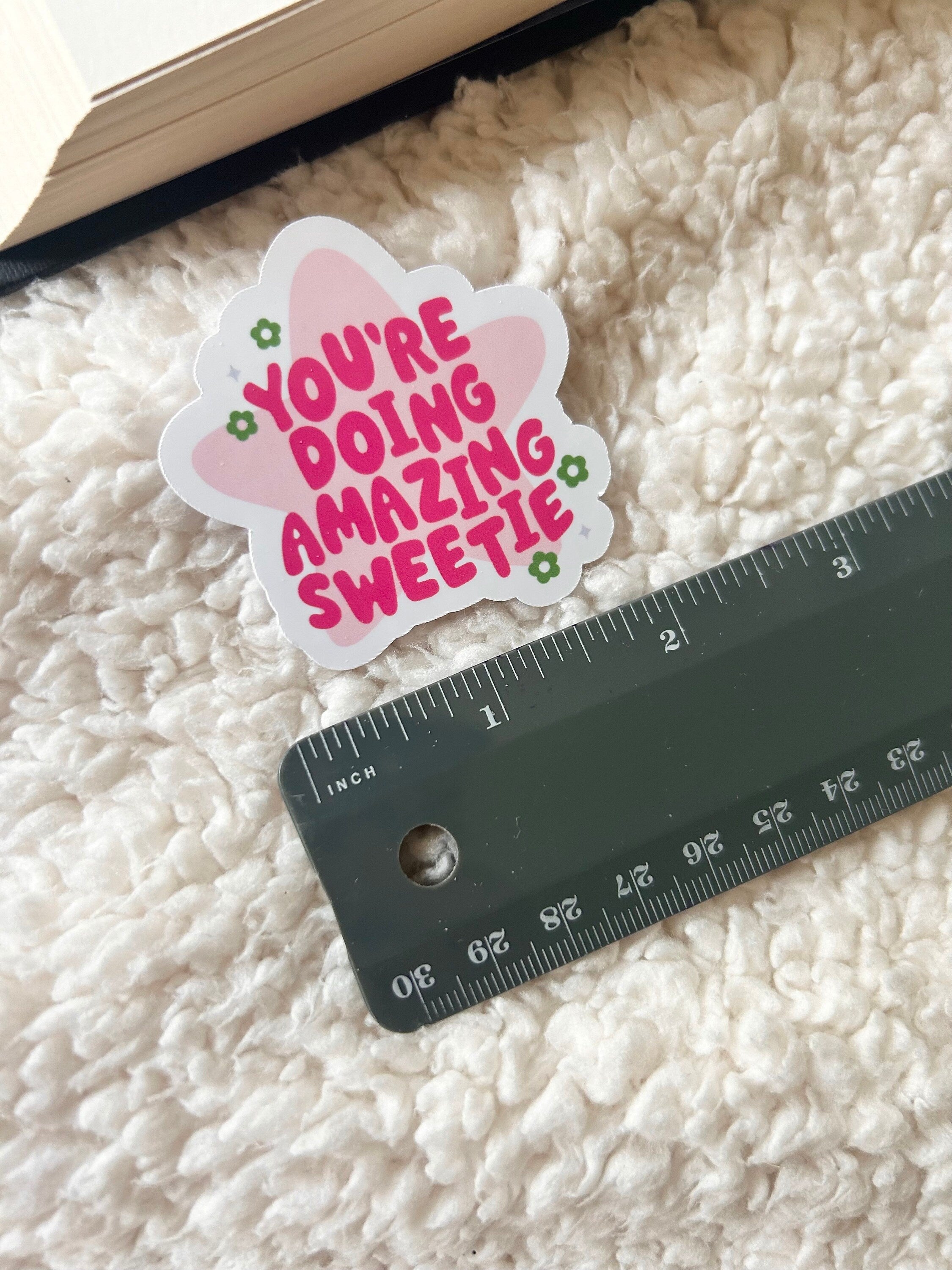 you're doing amazing sweetie sticker
