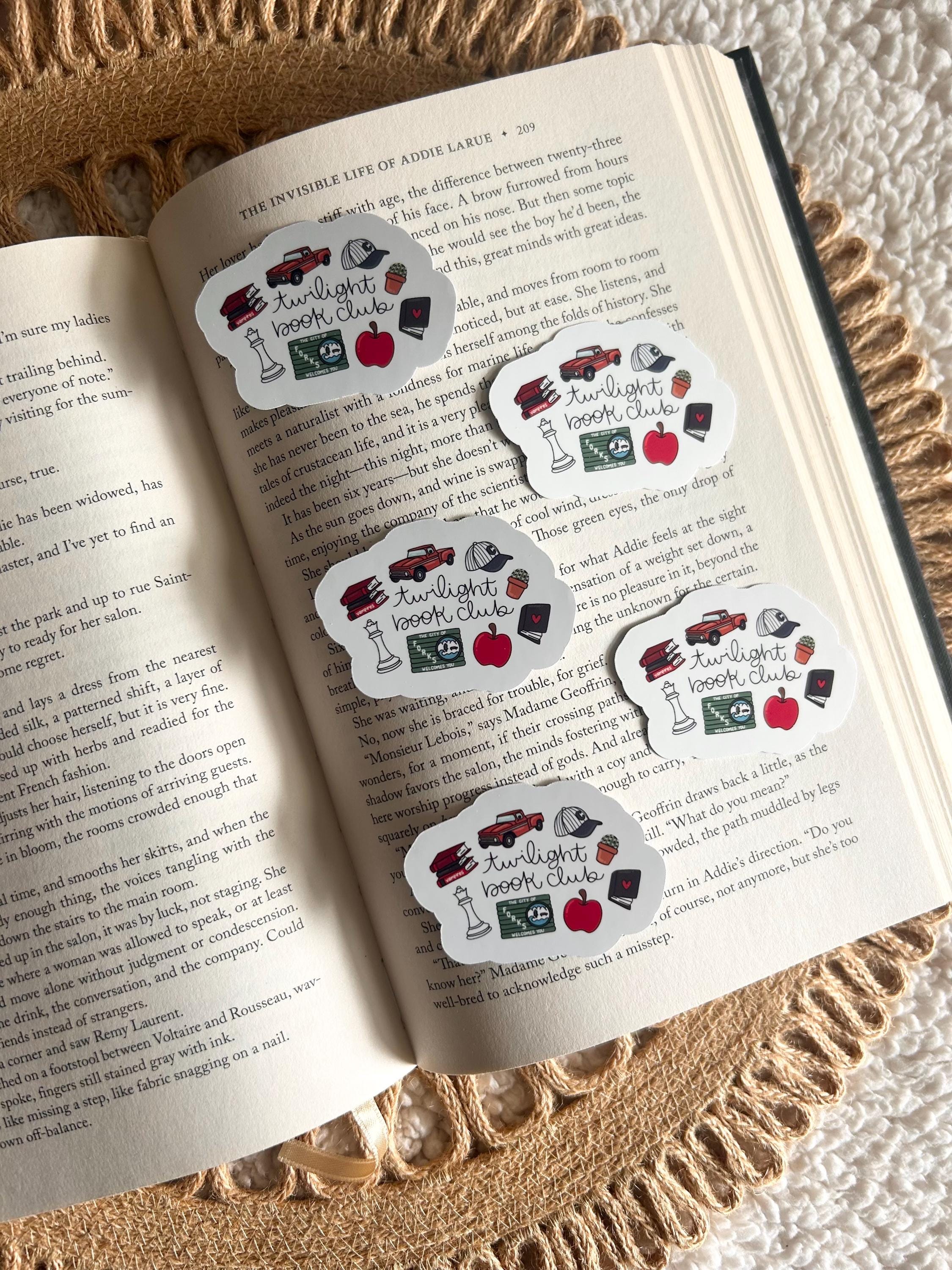twilight book club sticker
