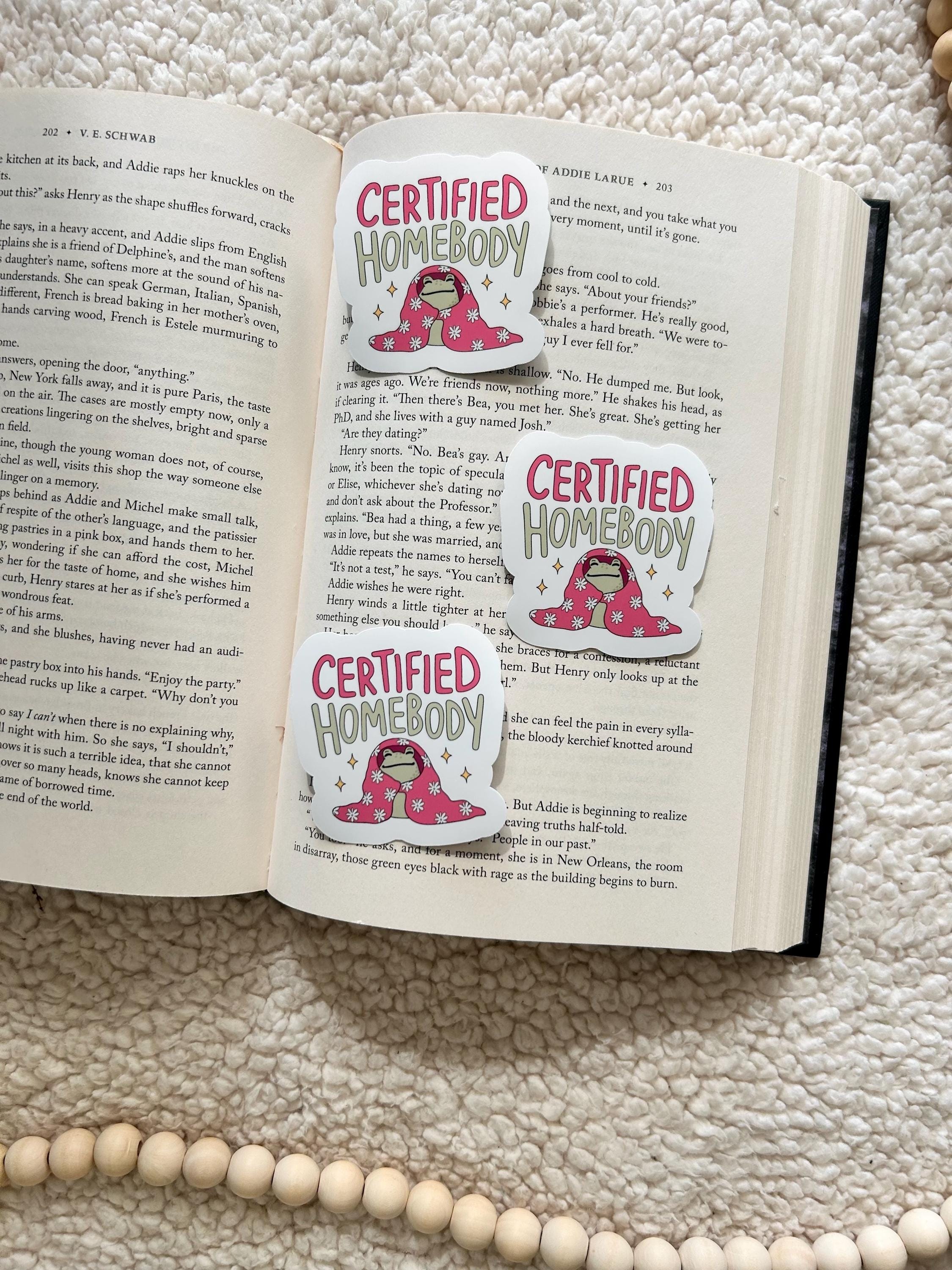 certified homebody sticker