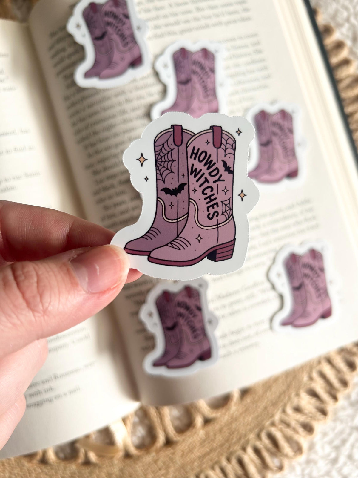 howdy witches sticker
