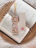 summer bookshelf bookmark