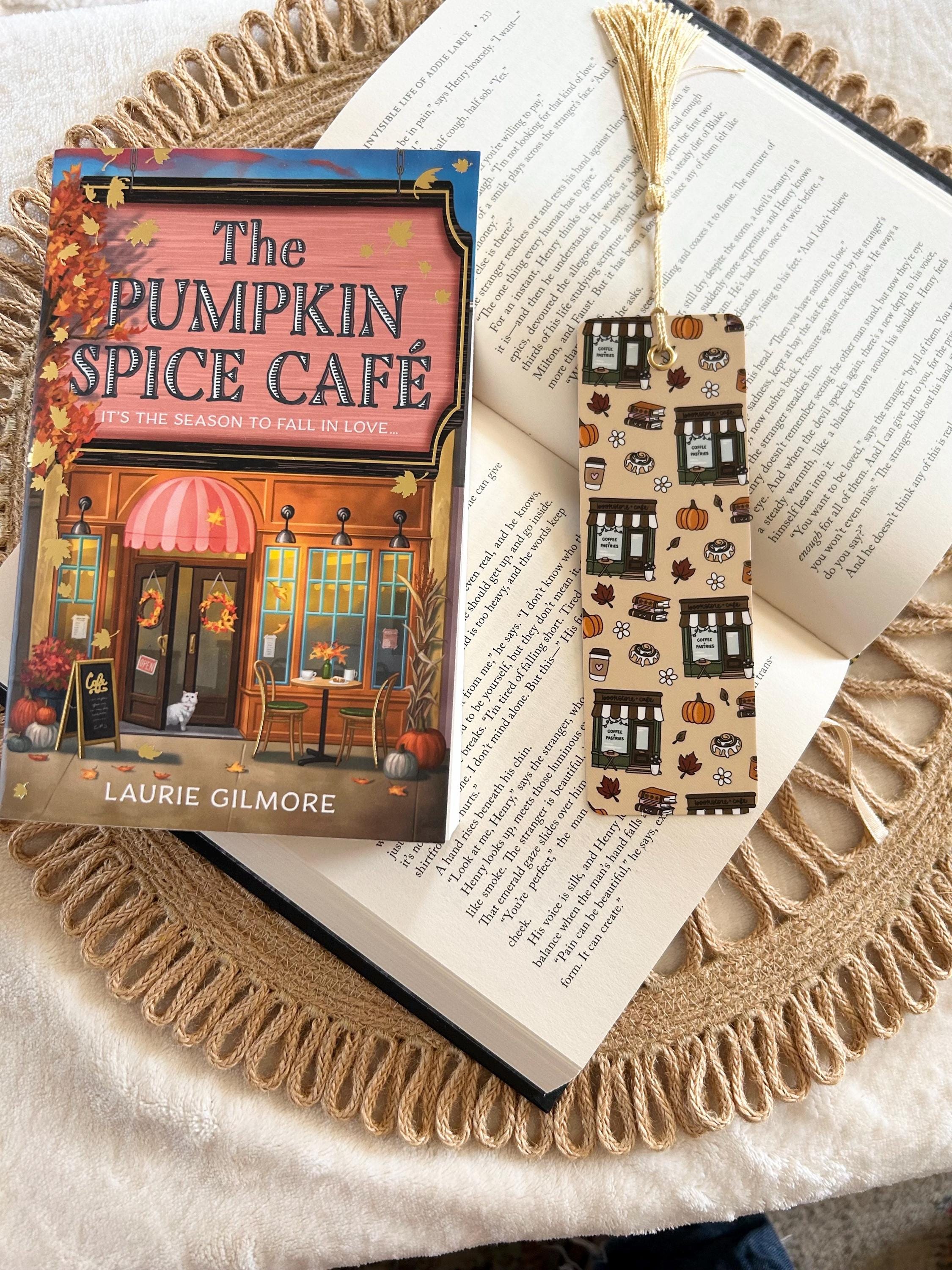 fall bookstore bookmark