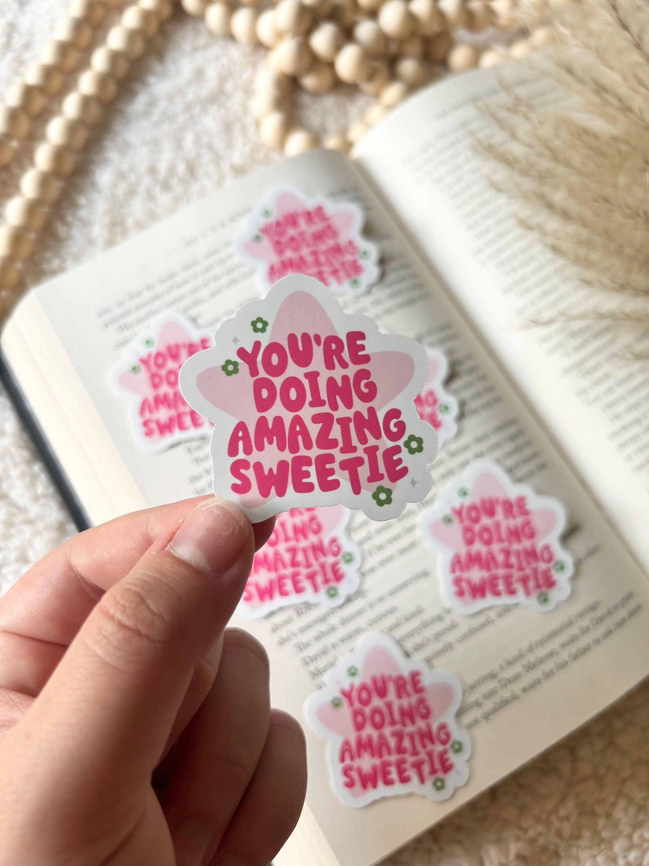 you're doing amazing sweetie sticker