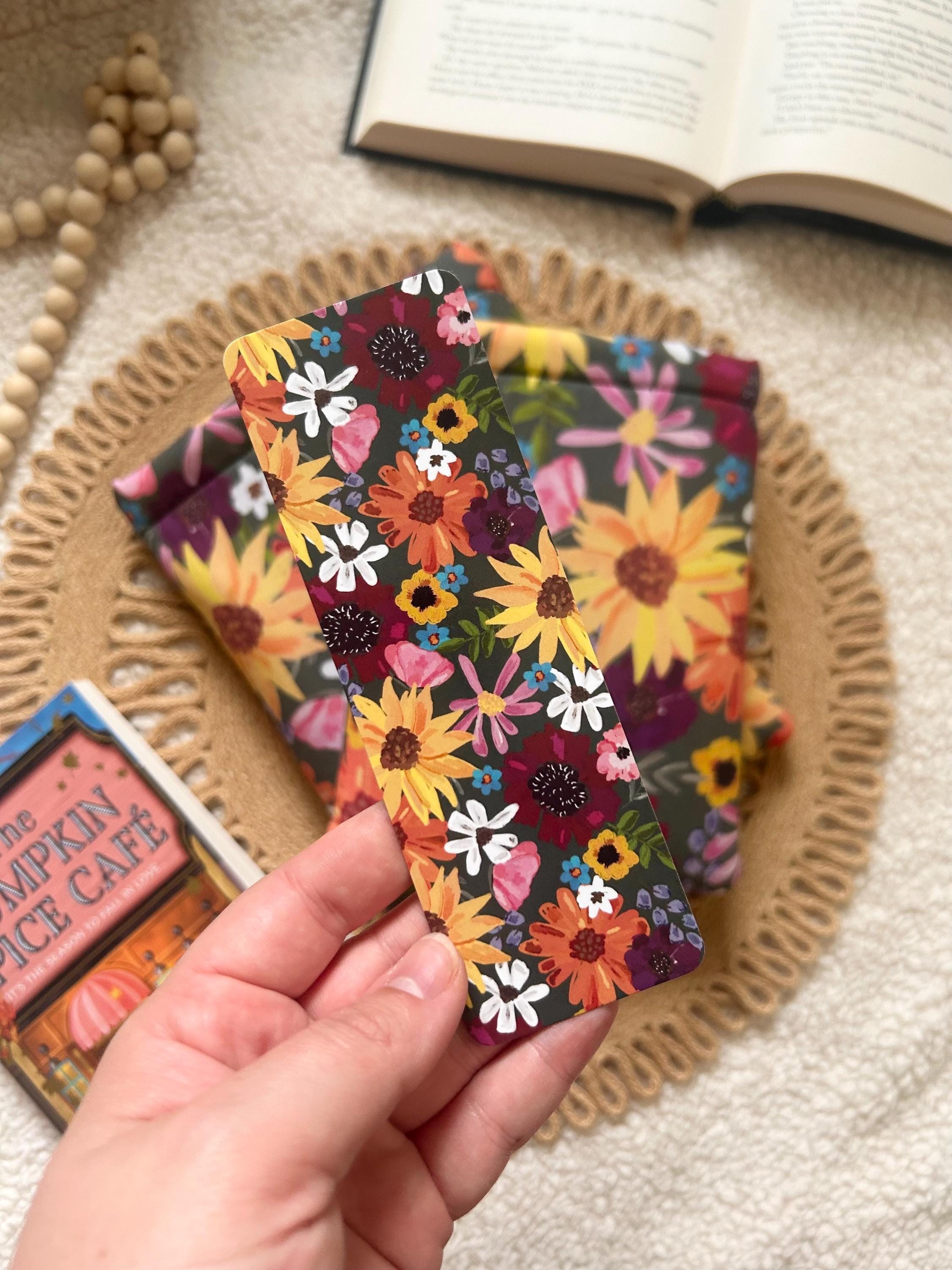 fall wildflower book & kindle sleeve