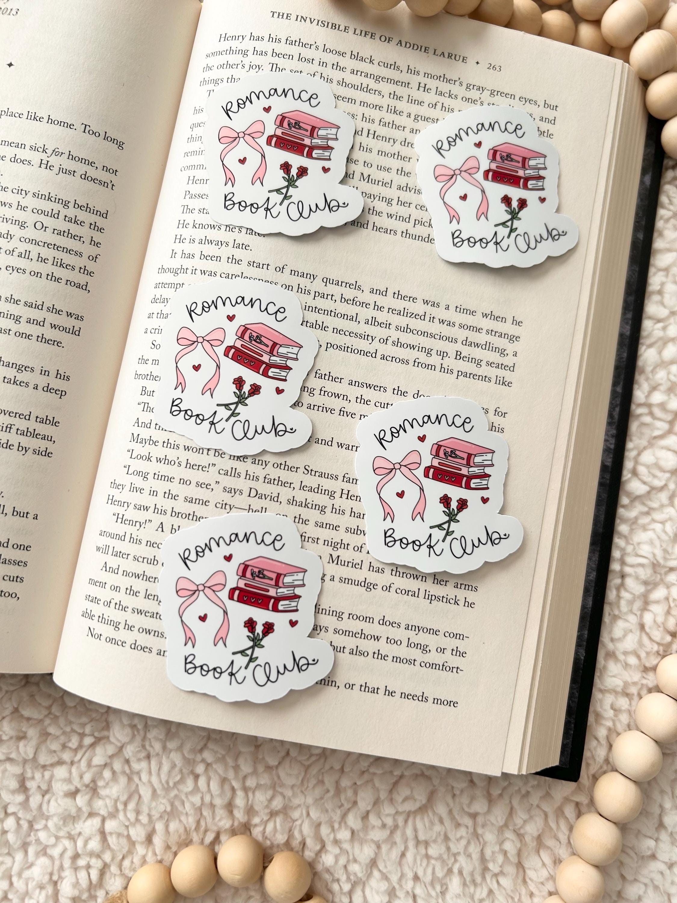 romance book club sticker