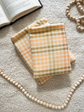 spring gingham book & kindle sleeve