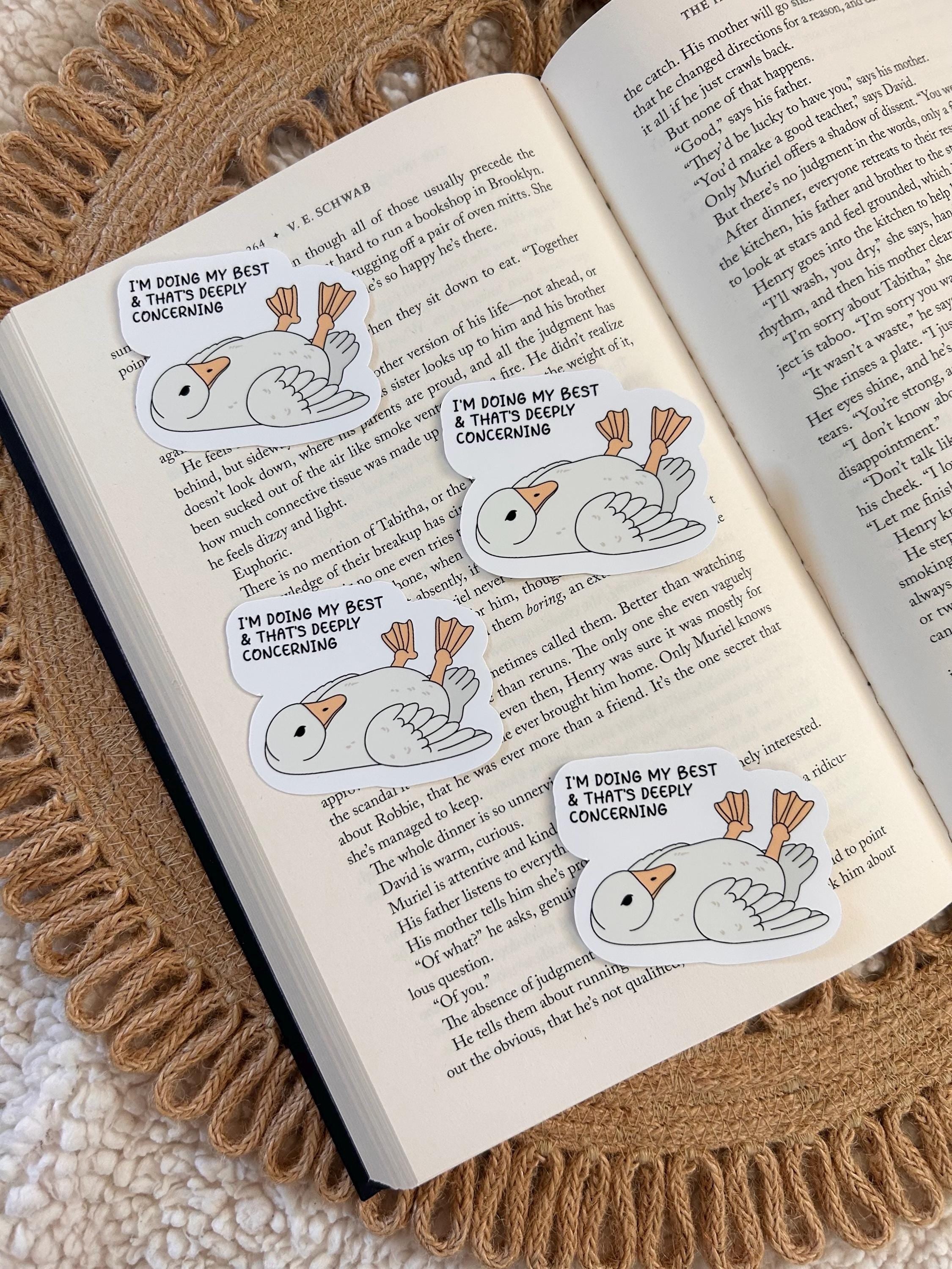I'm doing my best & that's concerning sticker