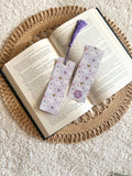 lavender ghosts bookmark