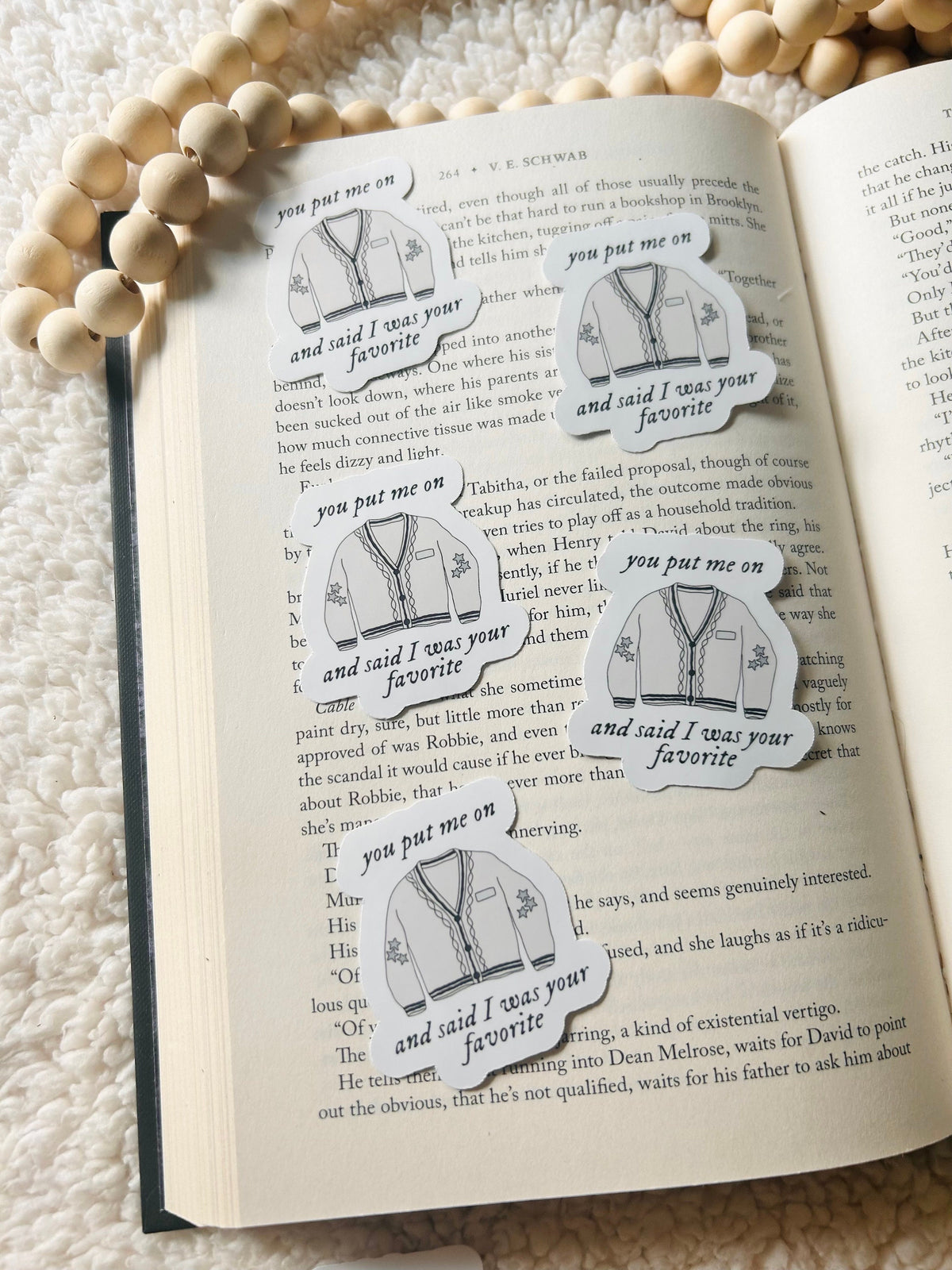 cardigan sticker