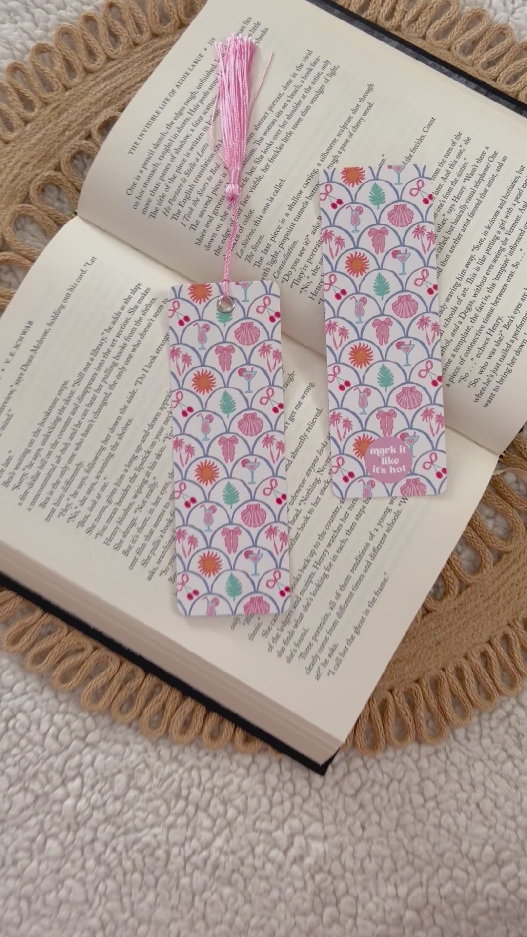 endless summer bookmark