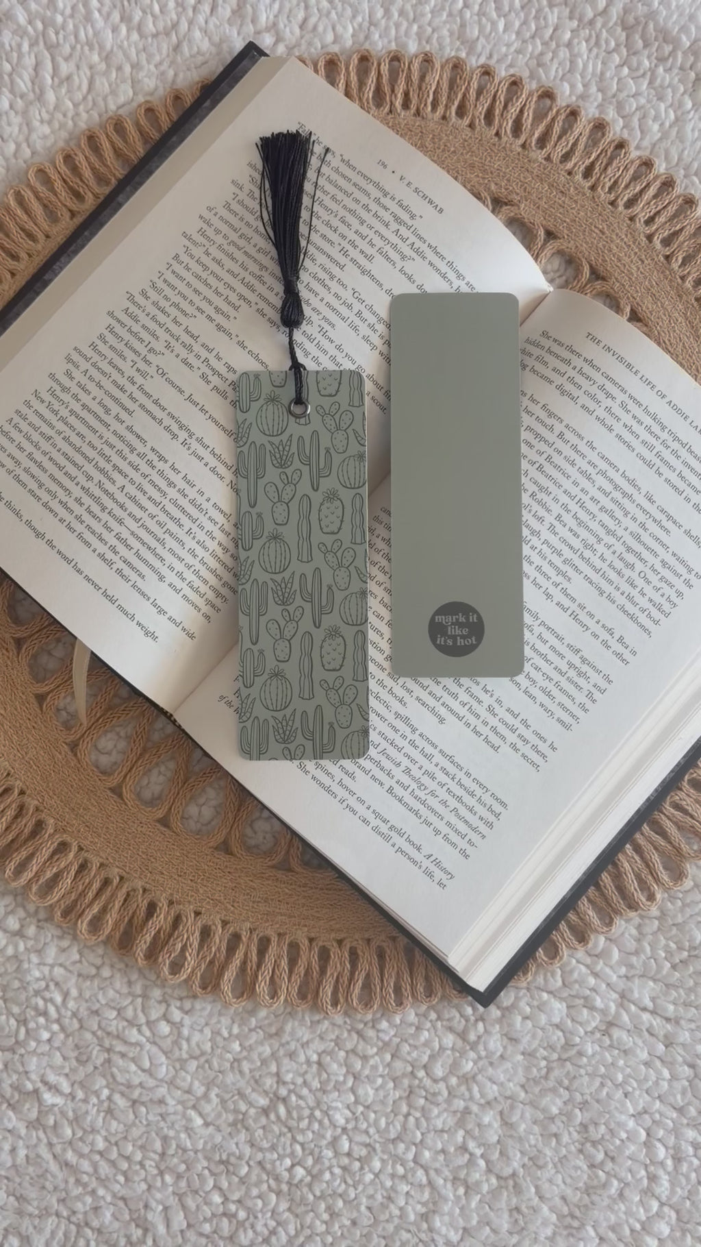 cactus bookmark