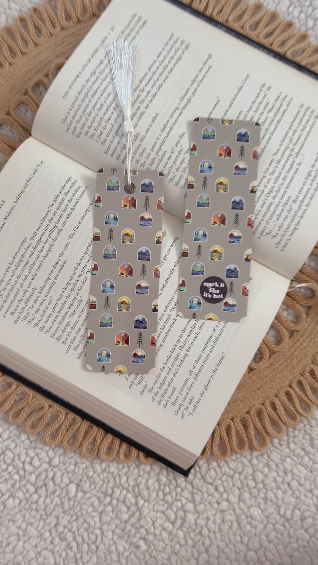 national park icons bookmark
