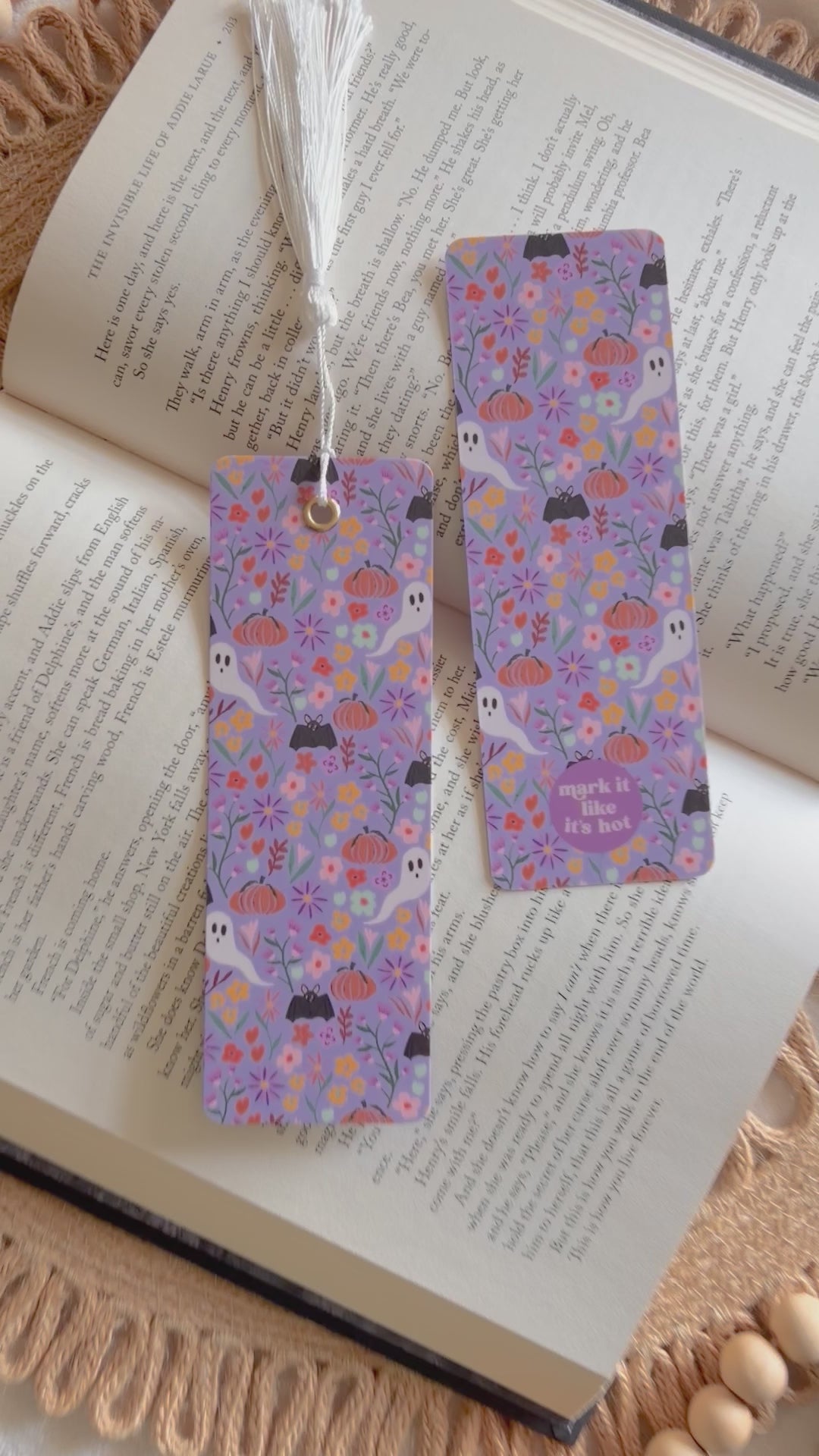 haunted garden bookmark