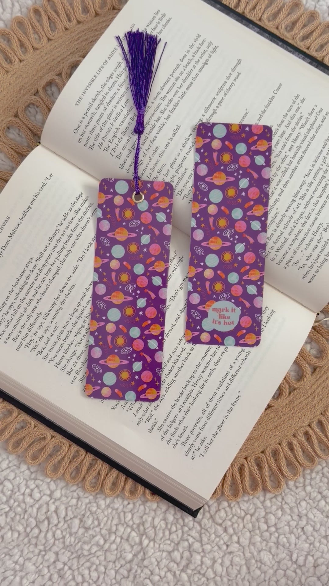 out of this world bookmark