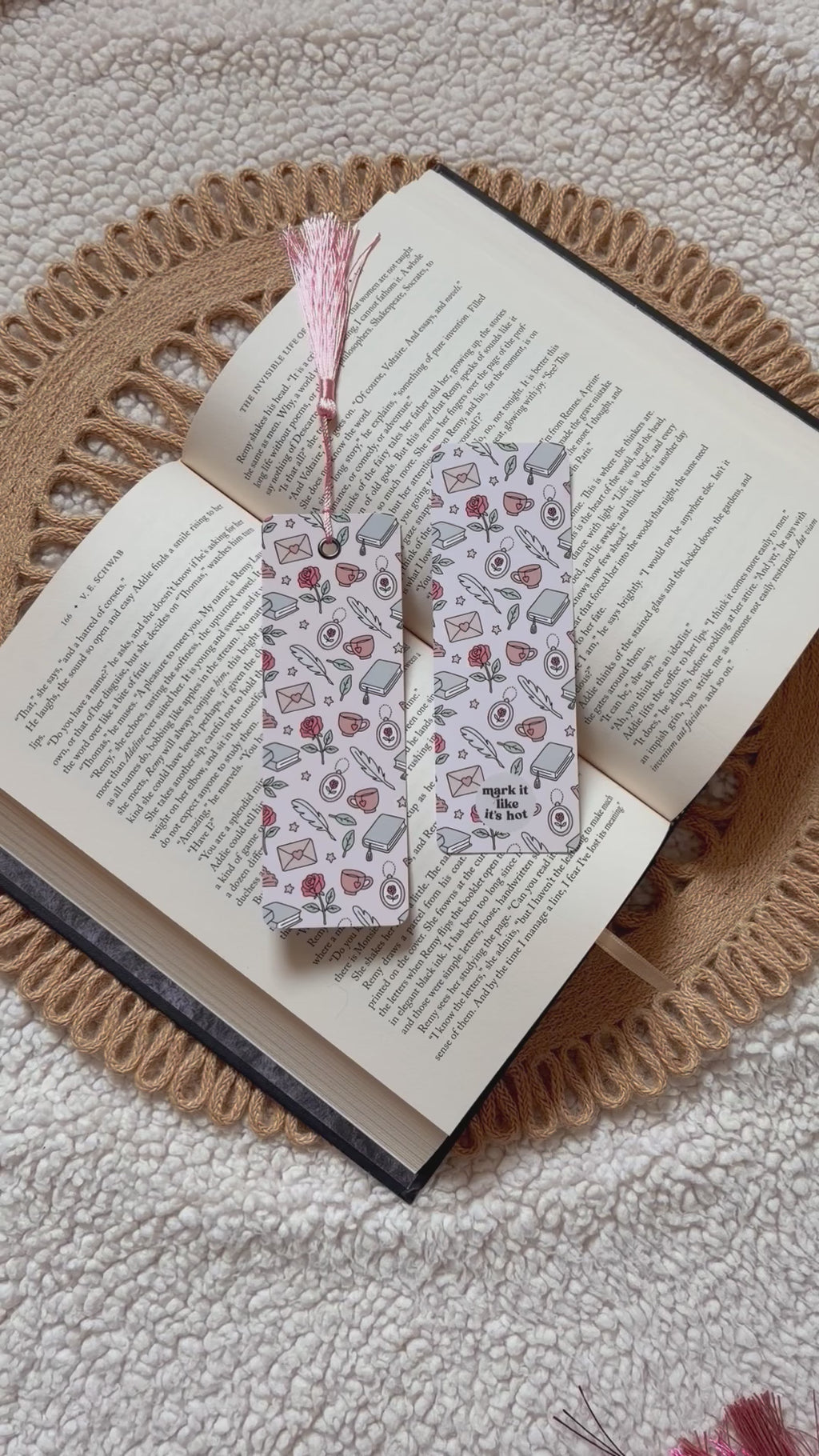 historical romance bookmark