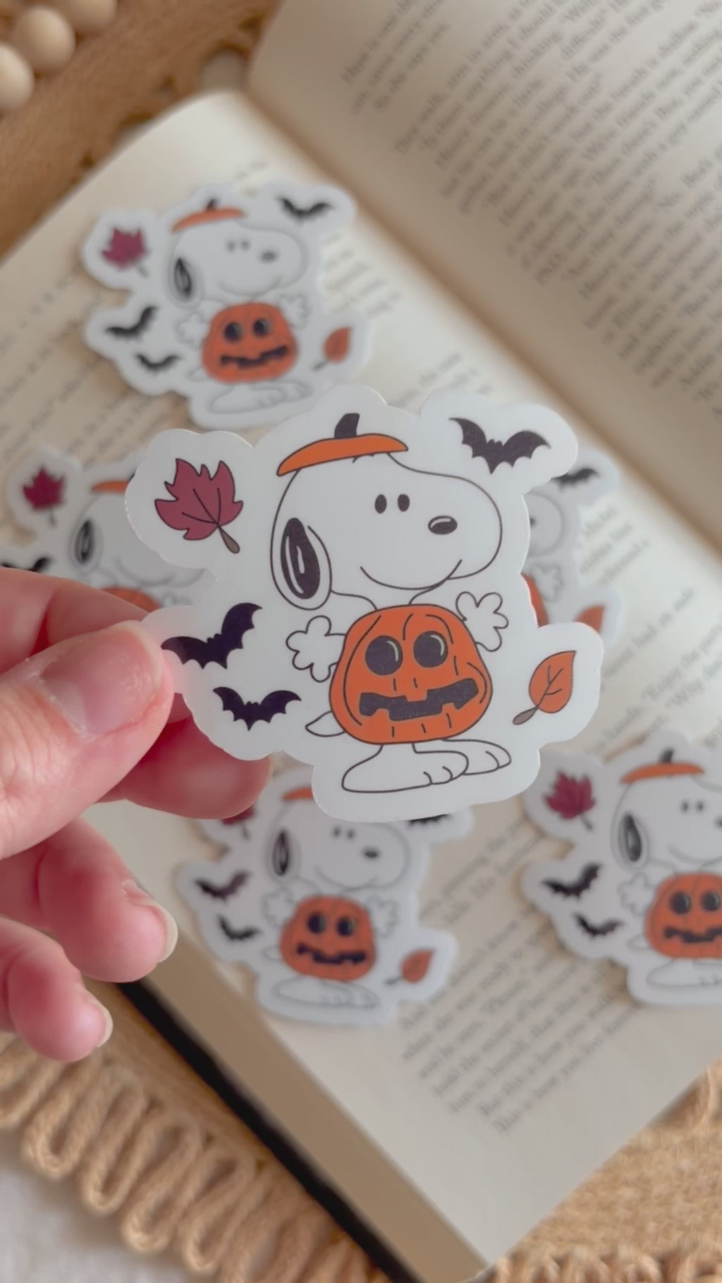 halloween dog sticker