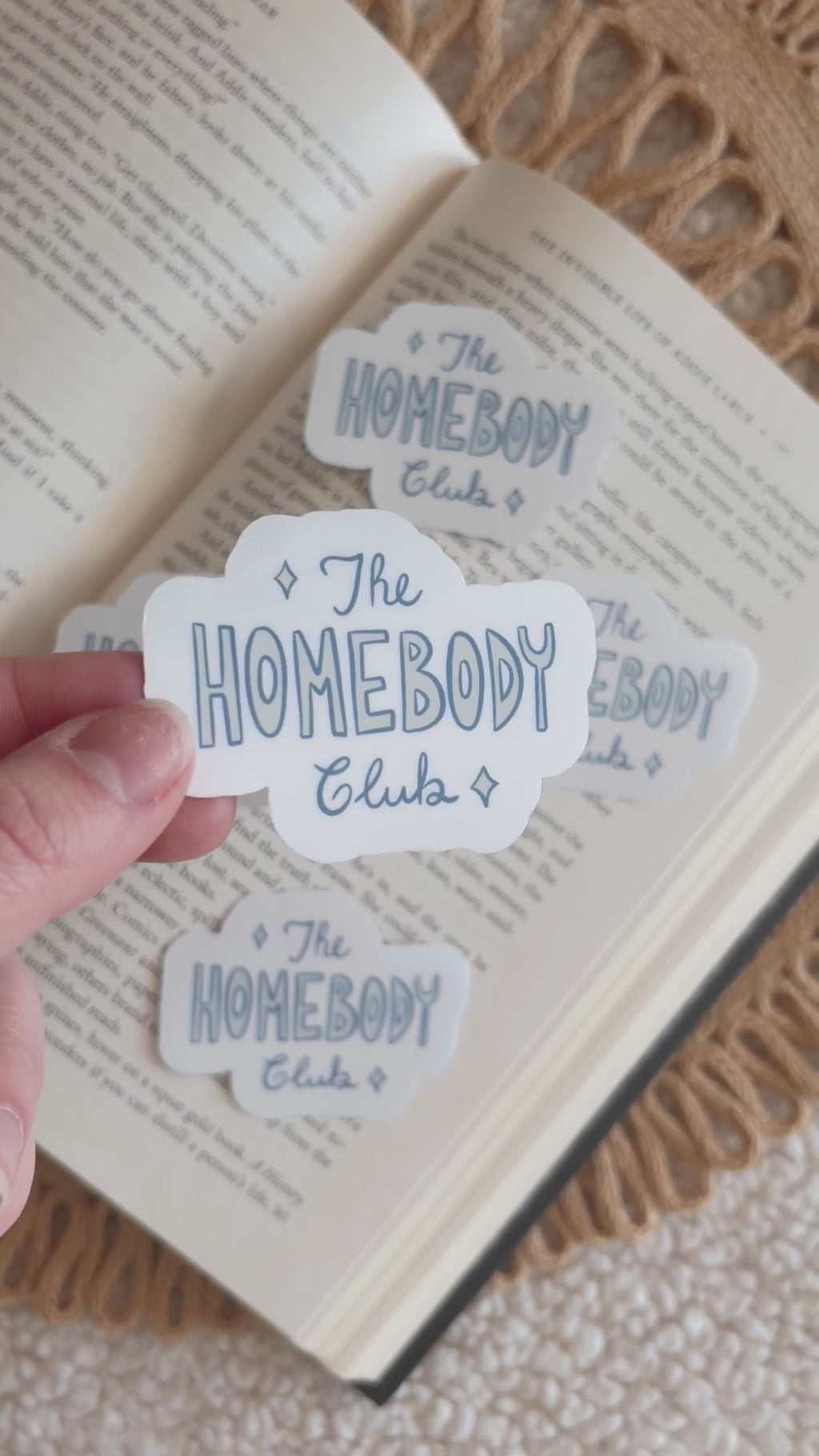 homebody club sticker