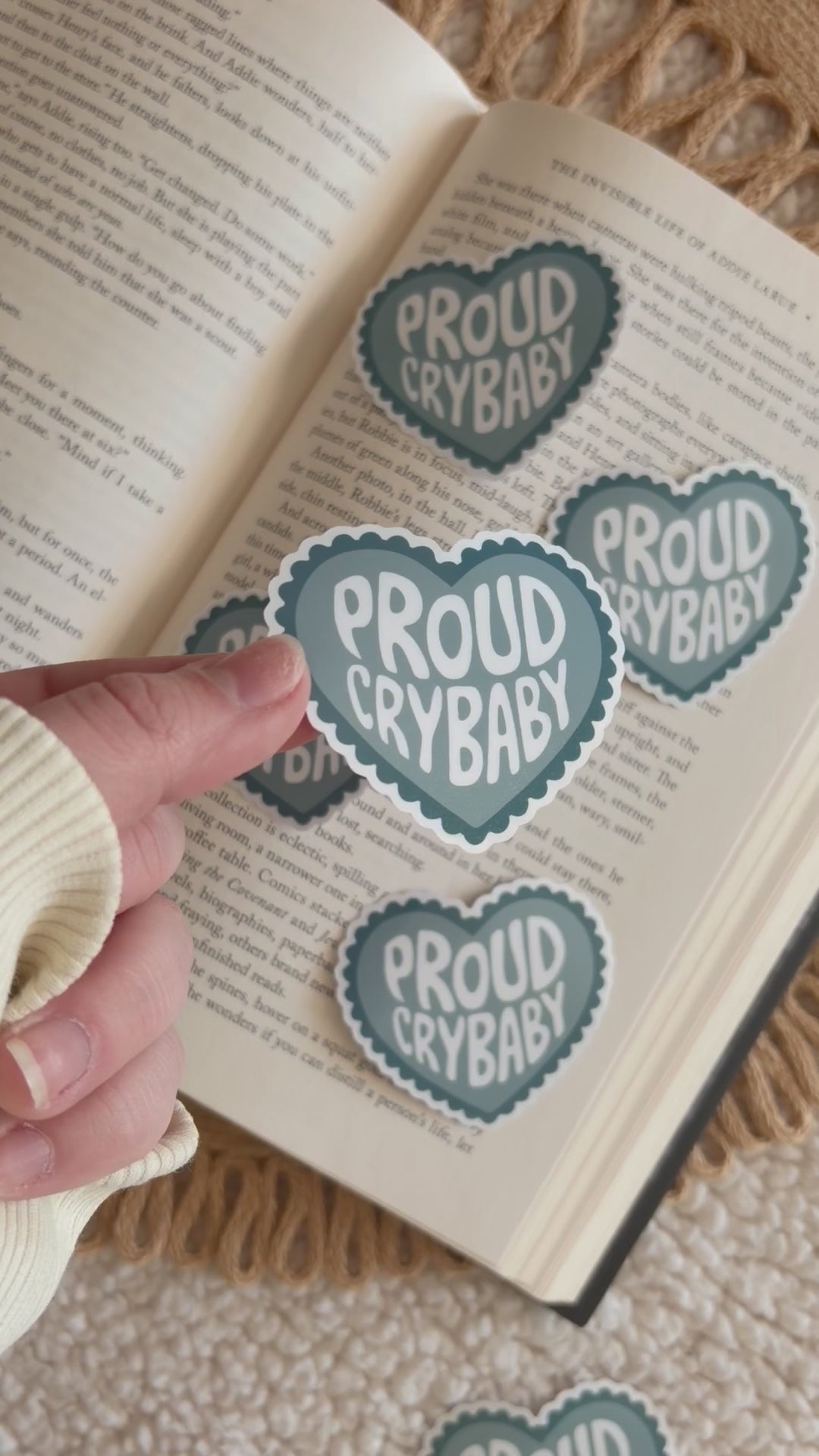 proud crybaby sticker