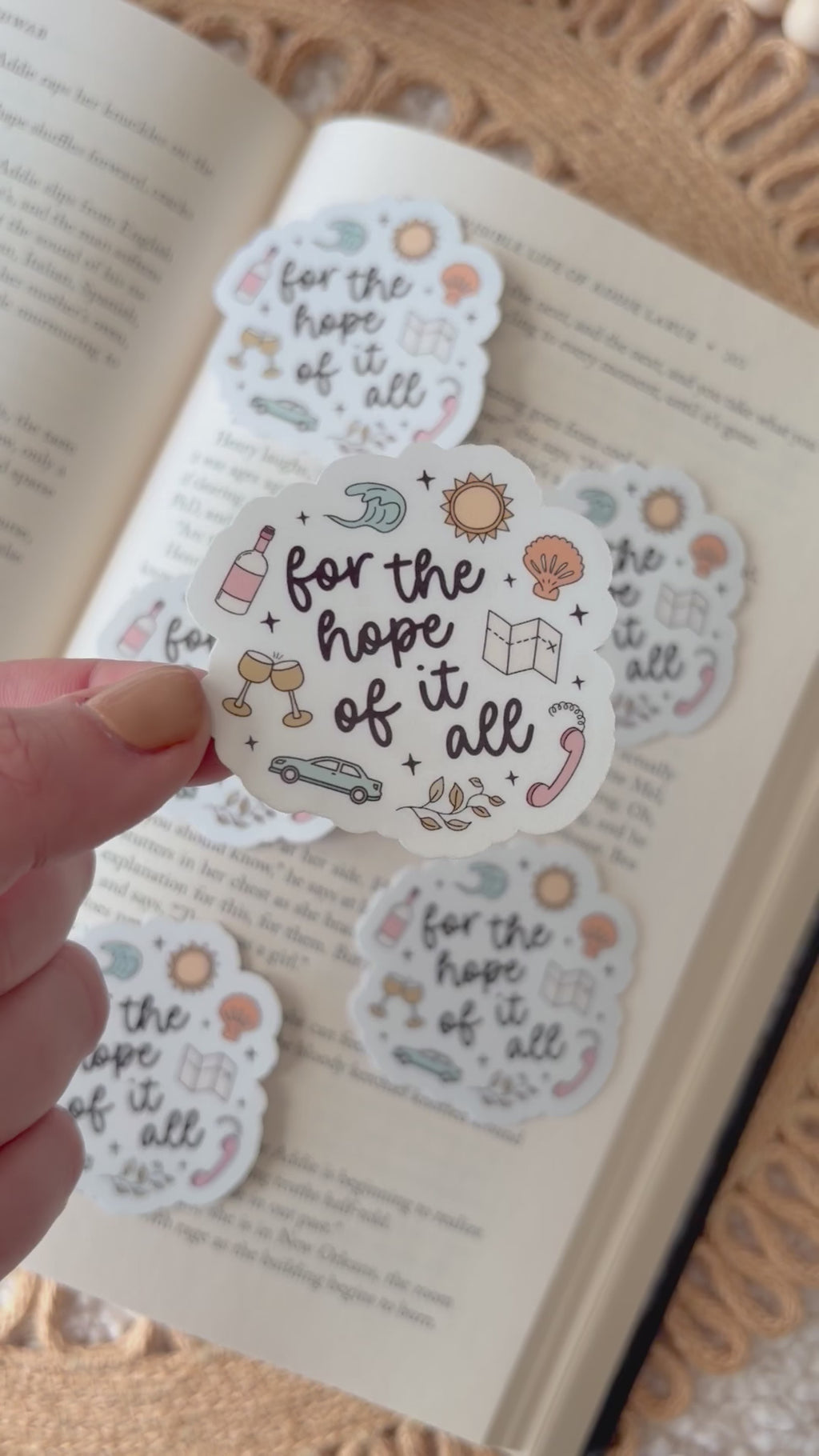 for the hope of it all sticker