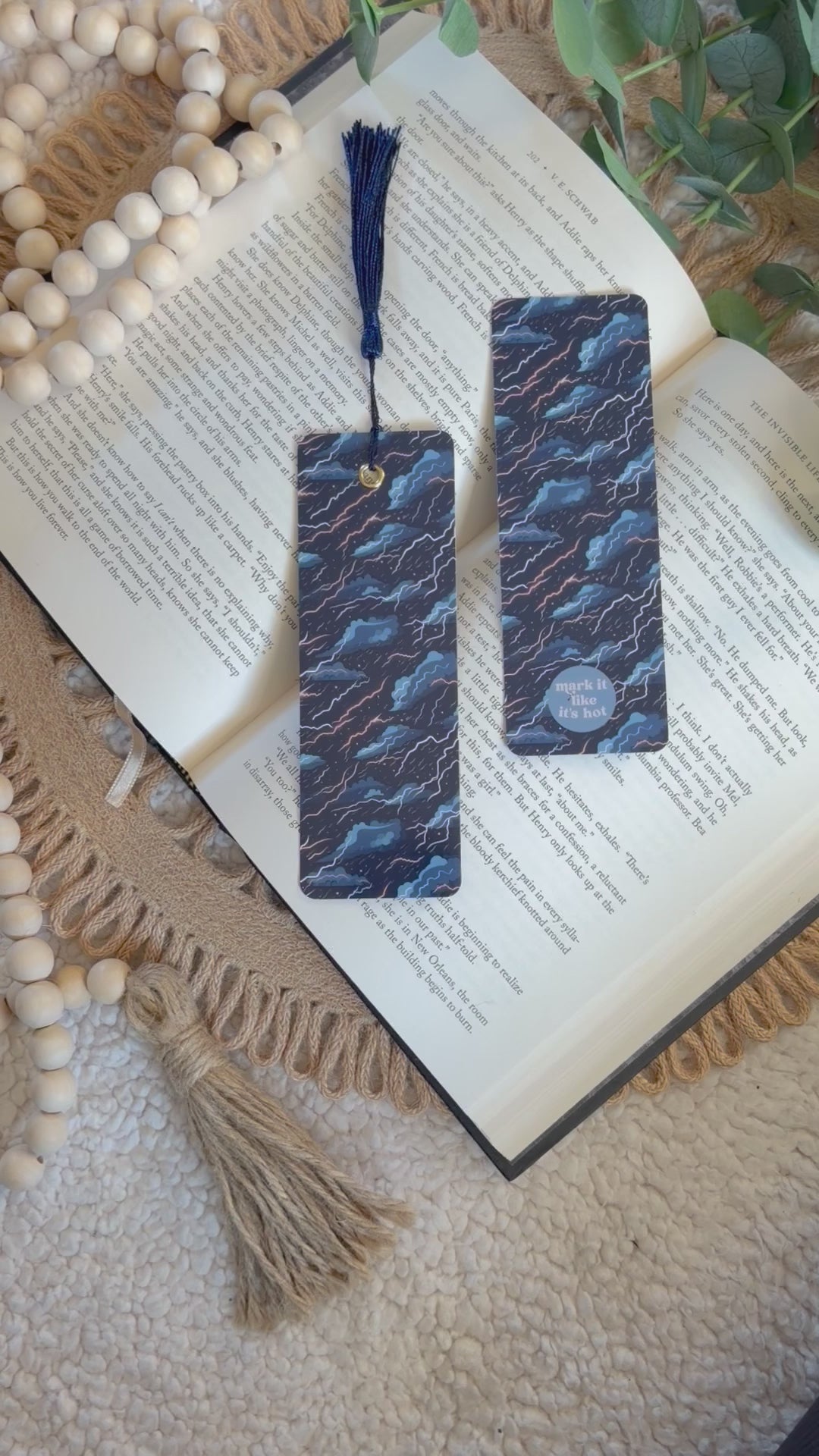 stormy bookmark