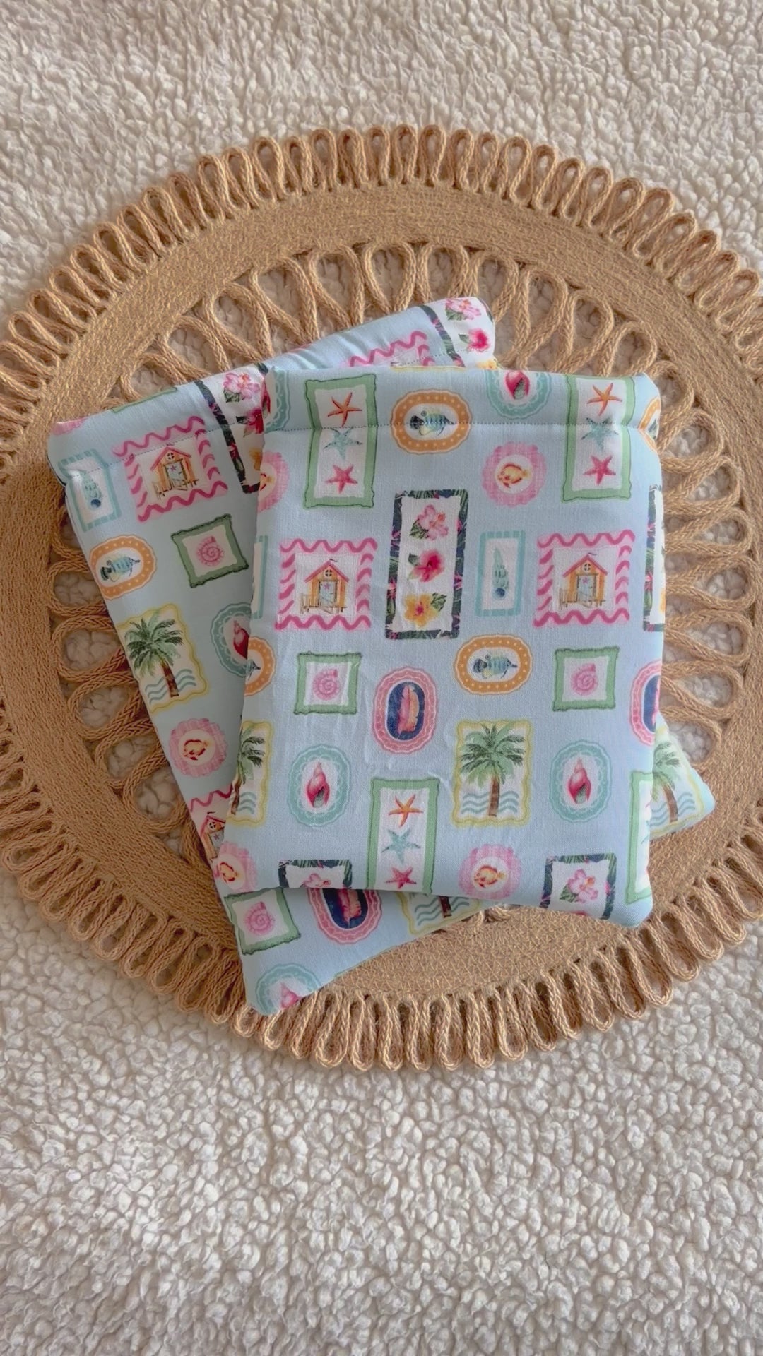 beach house frames book & kindle sleeve
