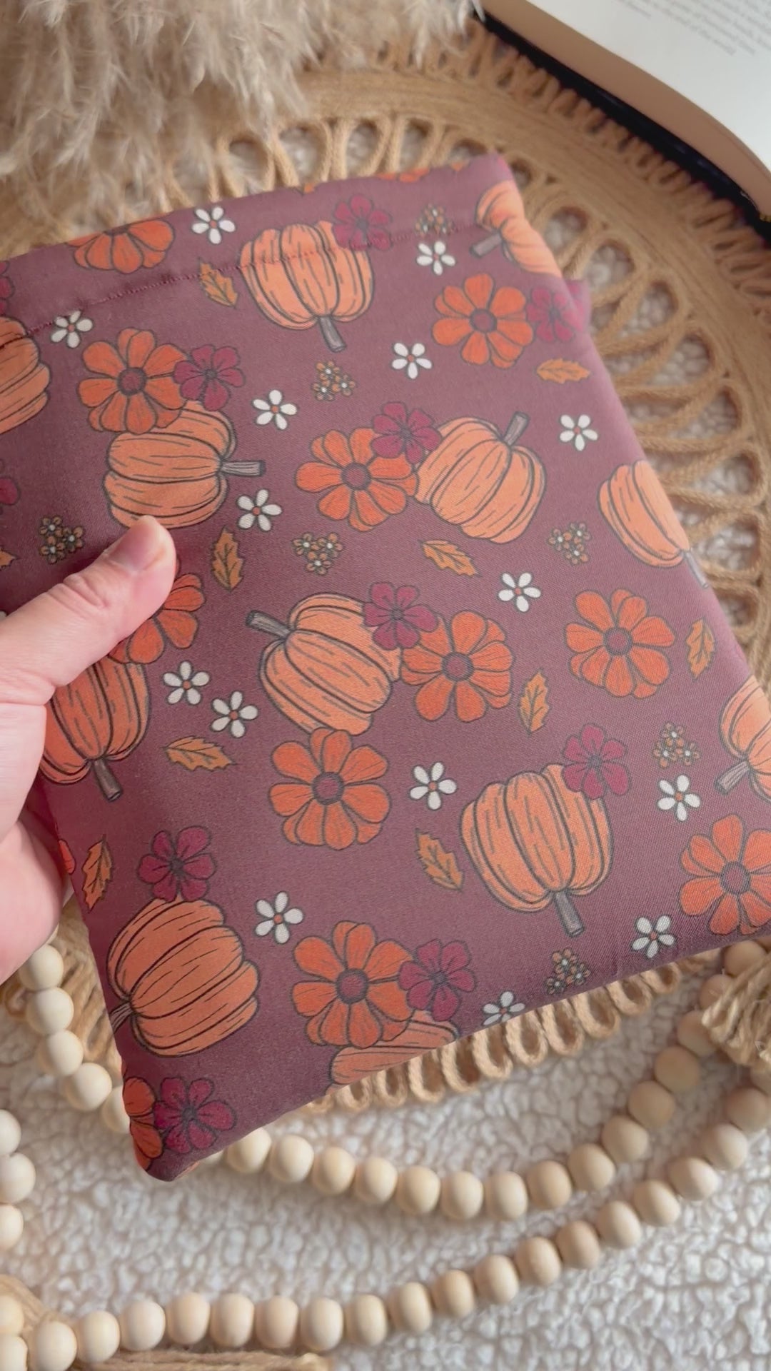 september spice book & kindle sleeve